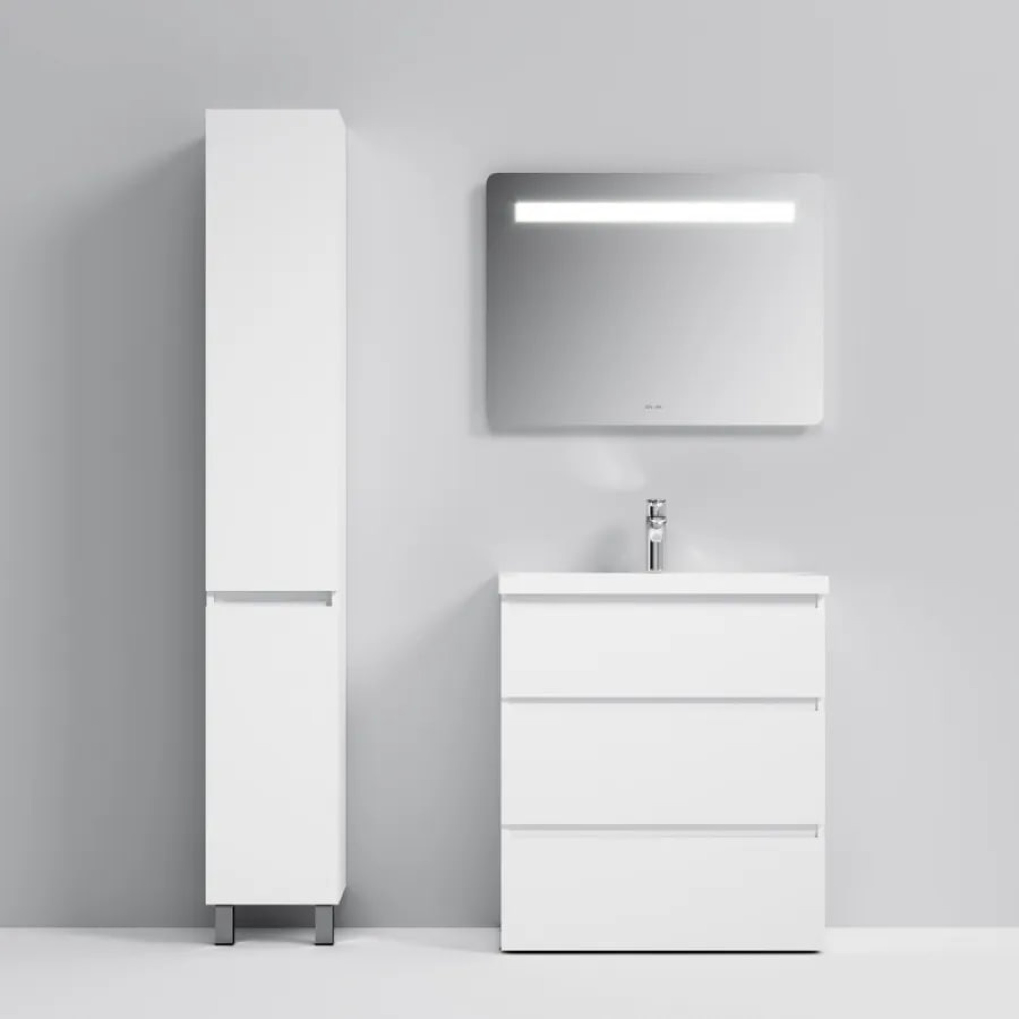 Мебель для ванных комнат AM.PM Тумба под умывальник Gem S 75 M91FSX0752WG (белый) фото-6