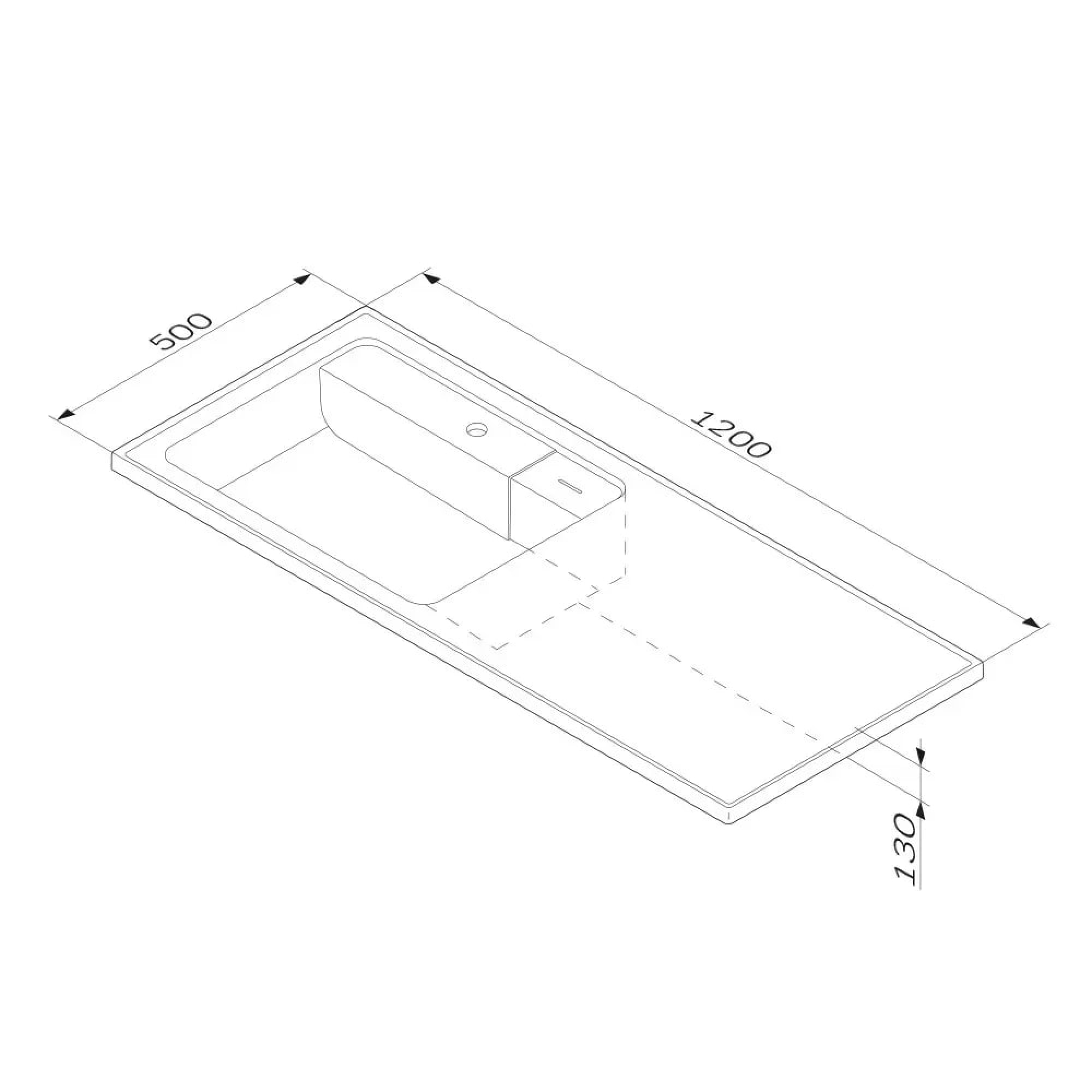 Умывальник AM.PM X-Joy M85AWPL1201WG фото-8
