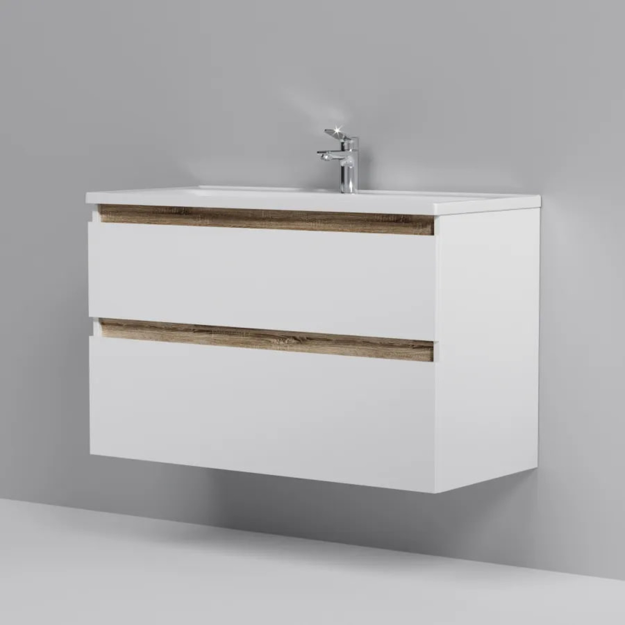 Мебель для ванных комнат AM.PM Тумба под умывальник X-Joy M85AFHX1002WG - фото2 Мебель для ванных комнат AM.PM Тумба под умывальник X-Joy M85AFHX1002WG - фото2