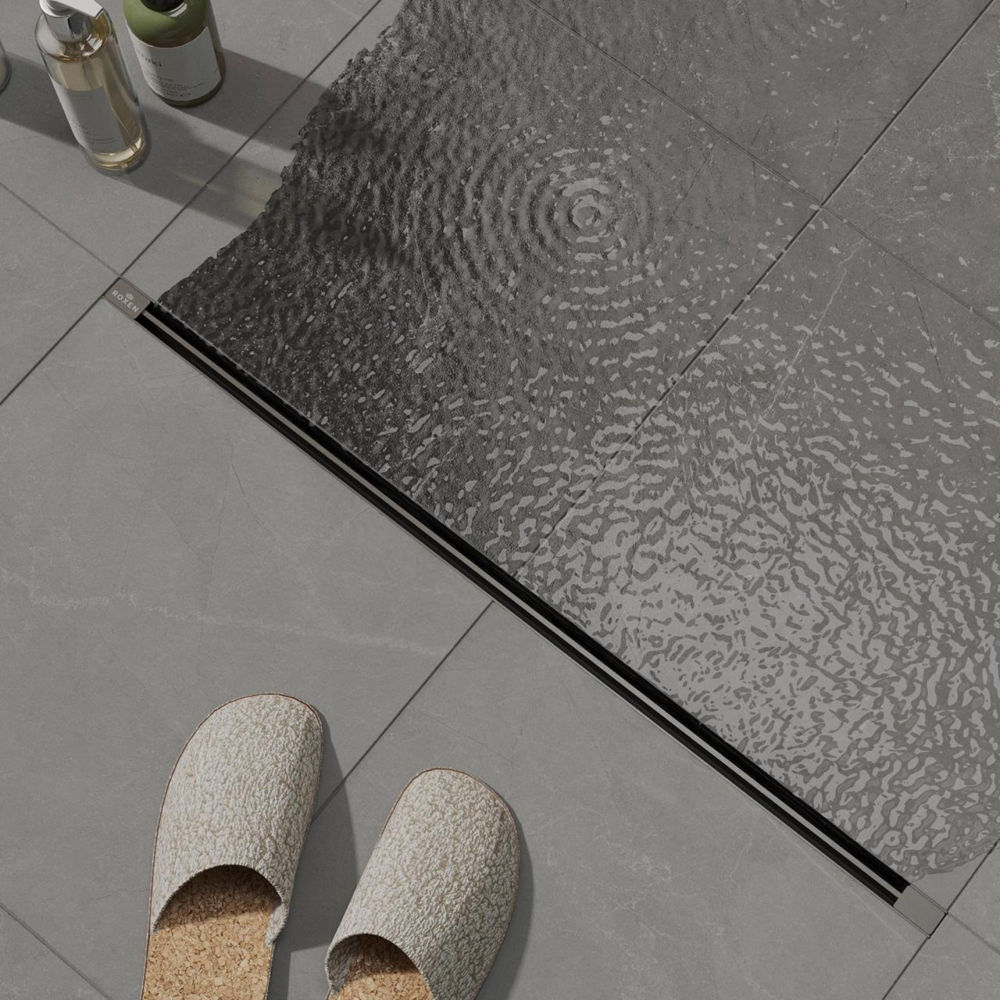 Трап/канал Roxen Slim GunMetal 91060-120GM фото-3