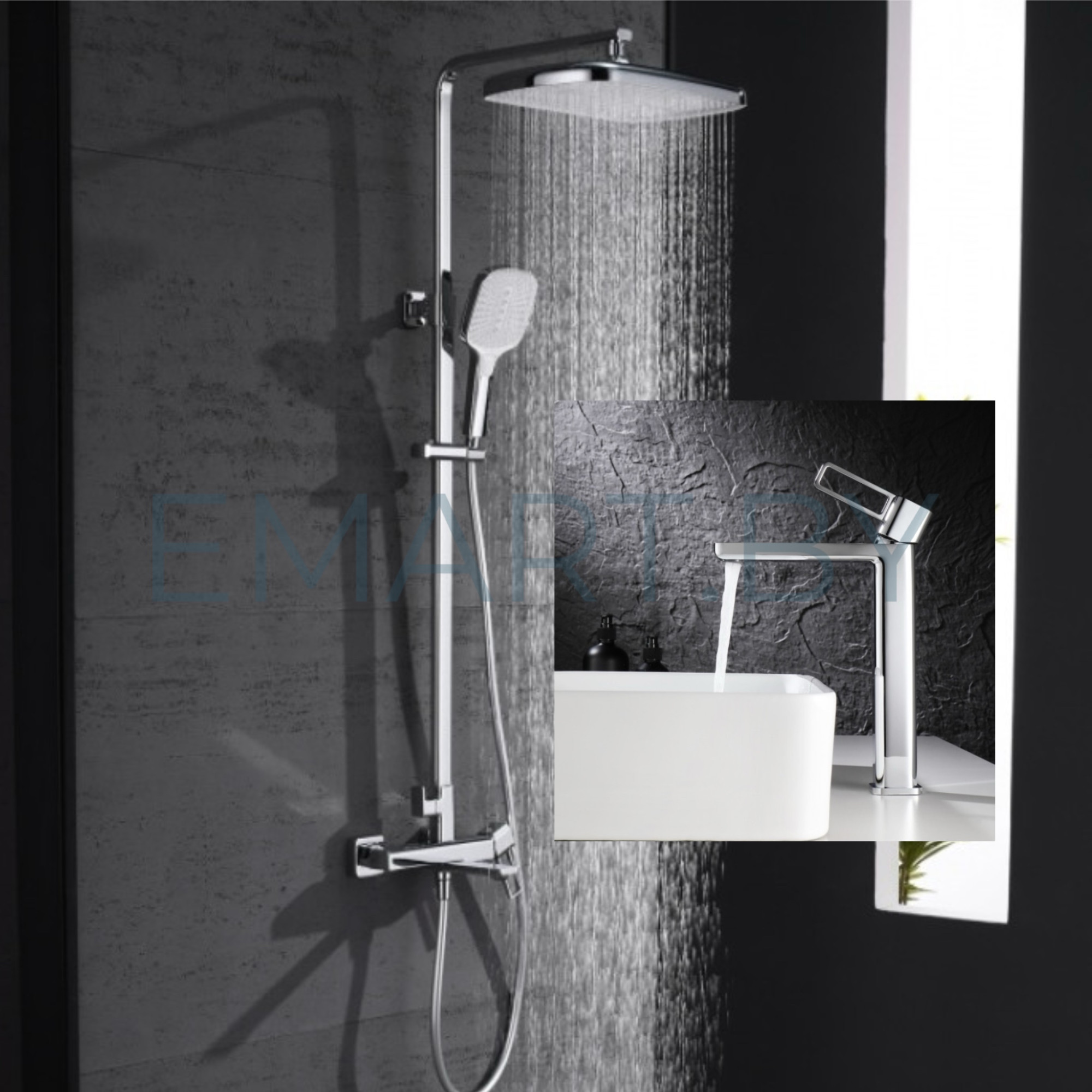 Комплект Ganzer #12 Ganzer 12163 Ganzer 12112 хром фото-2