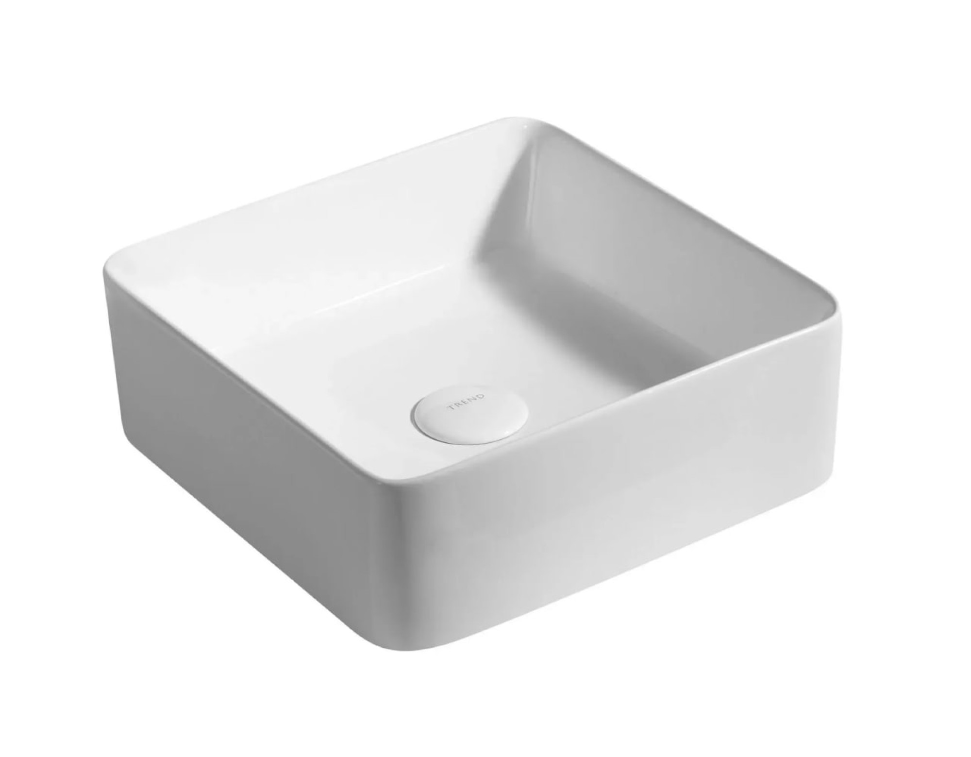 Умывальник Uptrend Roma Square (жемчужно белый) - фото1