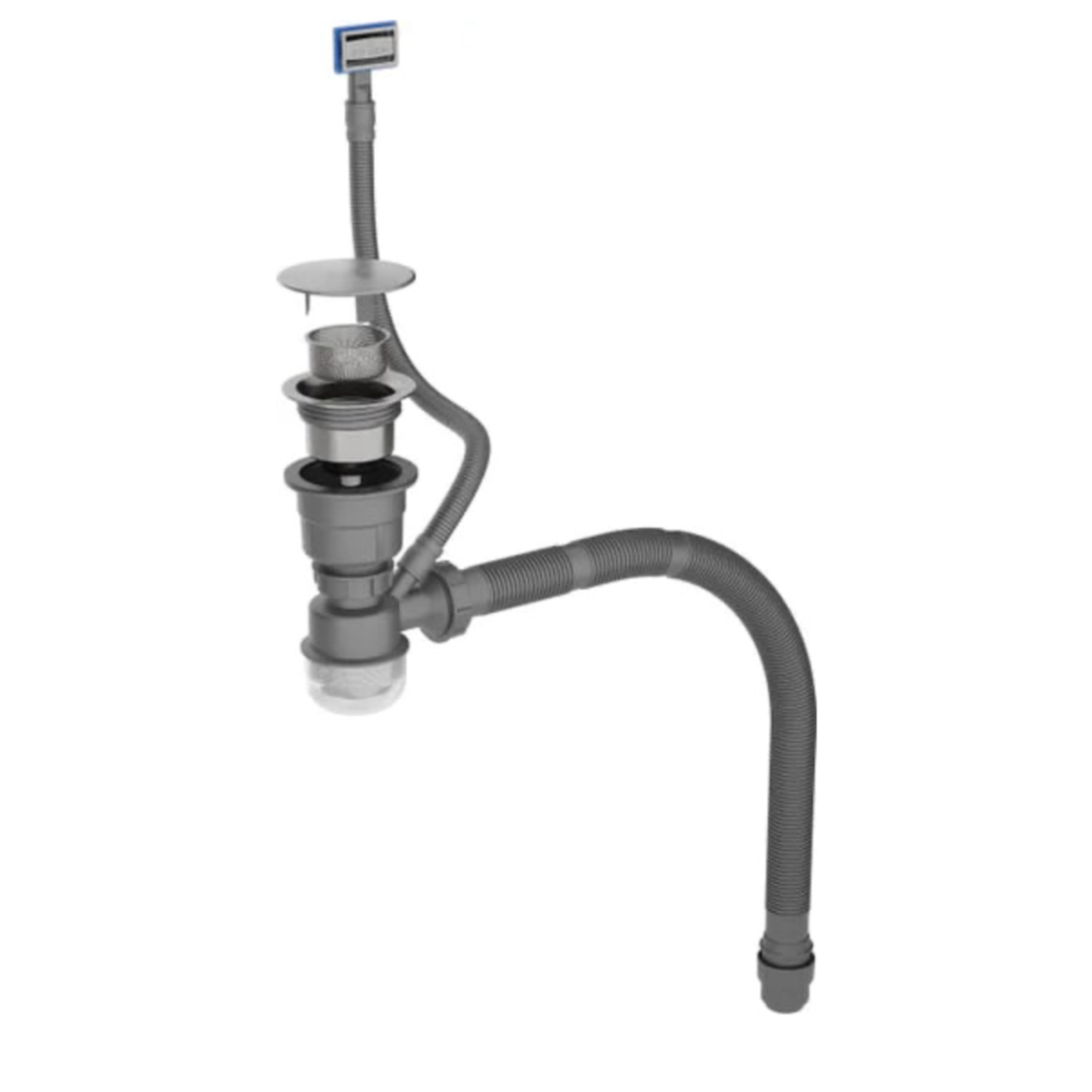 Кухонная мойка Roxen Stage 560250-60 сатин (c держателем для ножей, двумя коландерами, разделочной доской и дозатором) фото-8