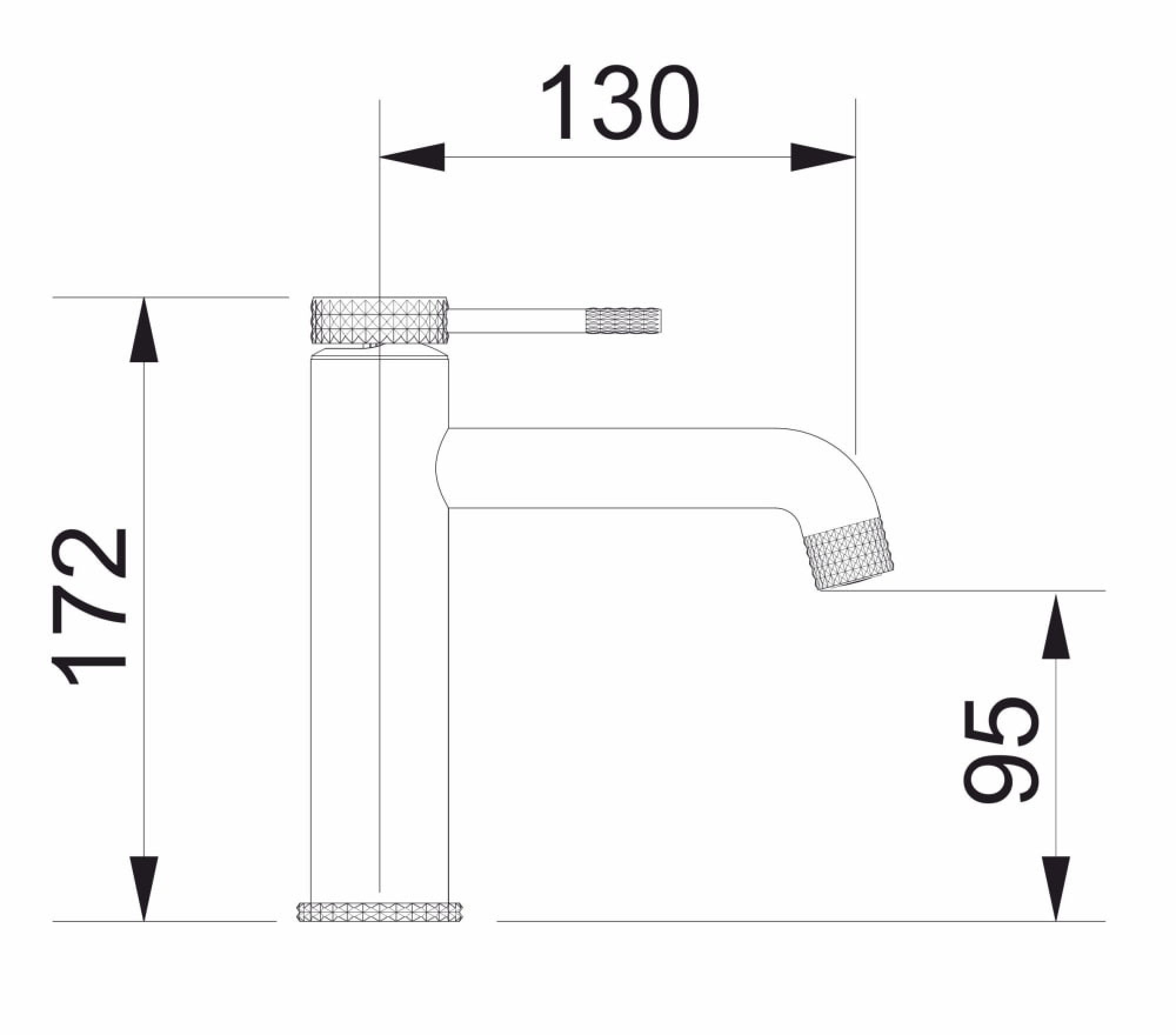 Смеситель Hansen 10098-D золото матовое фото-6 Смеситель Hansen 10098-D золото матовое фото-6