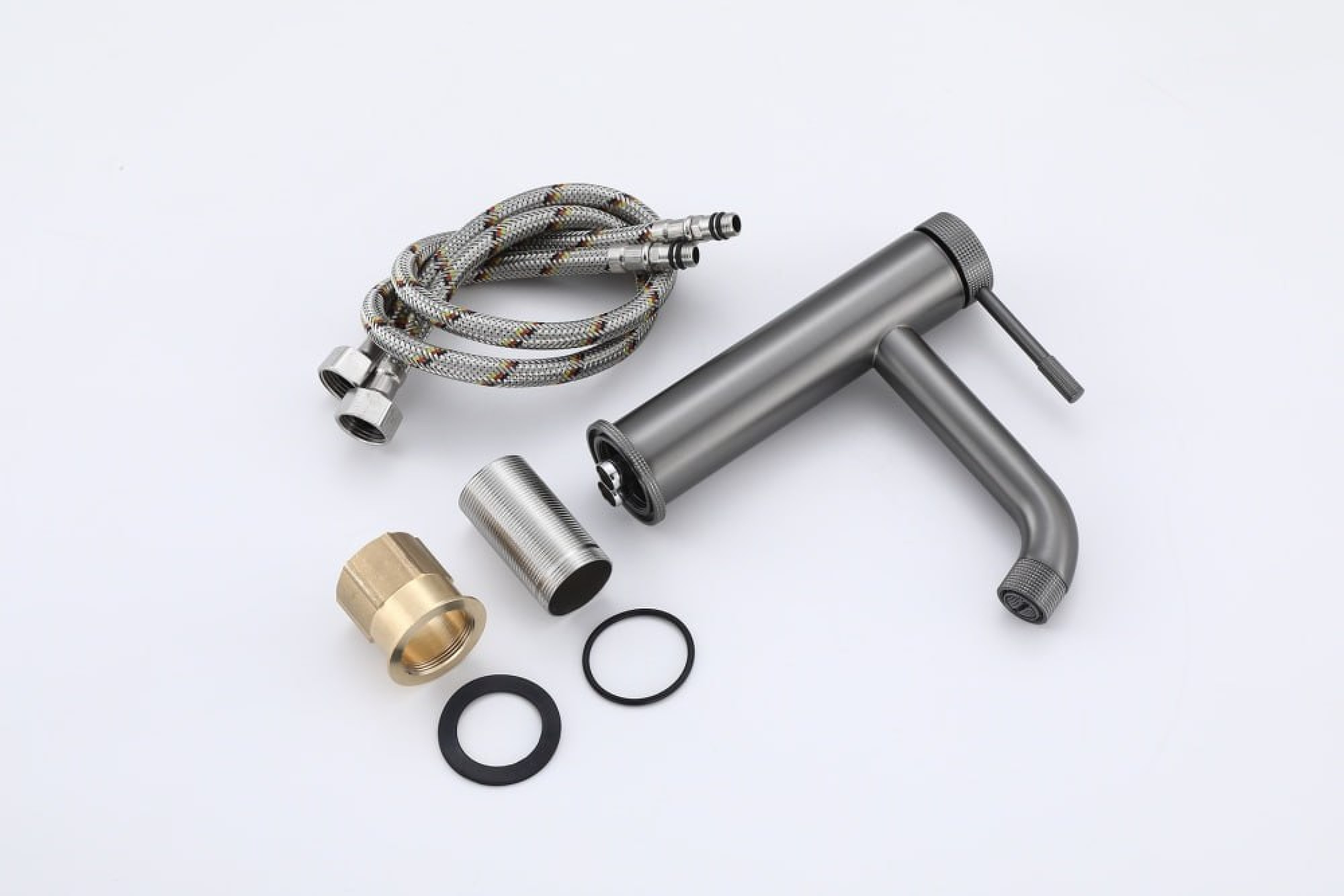 Смеситель Hansen 10098-P графит фото-3