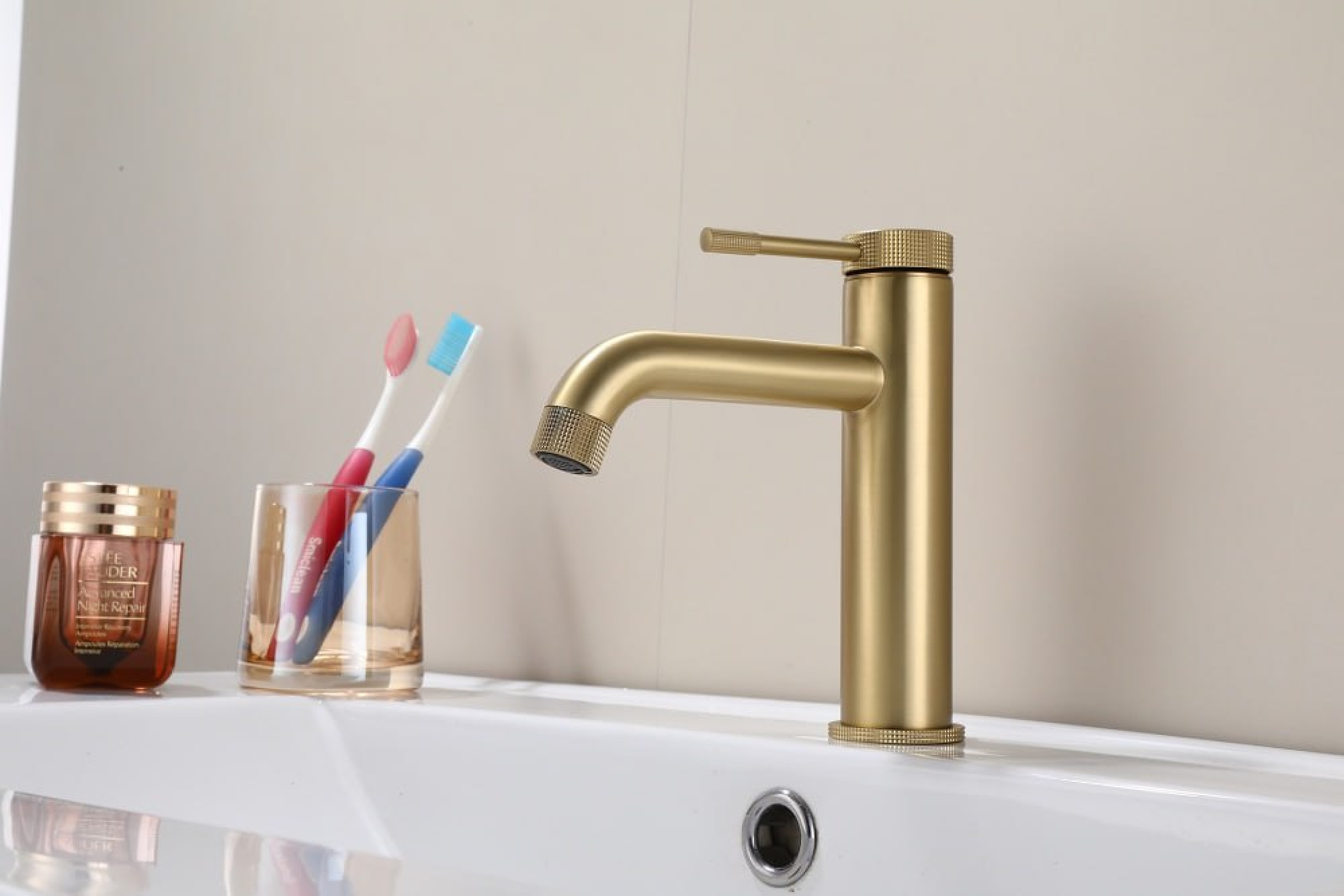 Смеситель Hansen 10098-D золото матовое фото-4 Смеситель Hansen 10098-D золото матовое фото-4