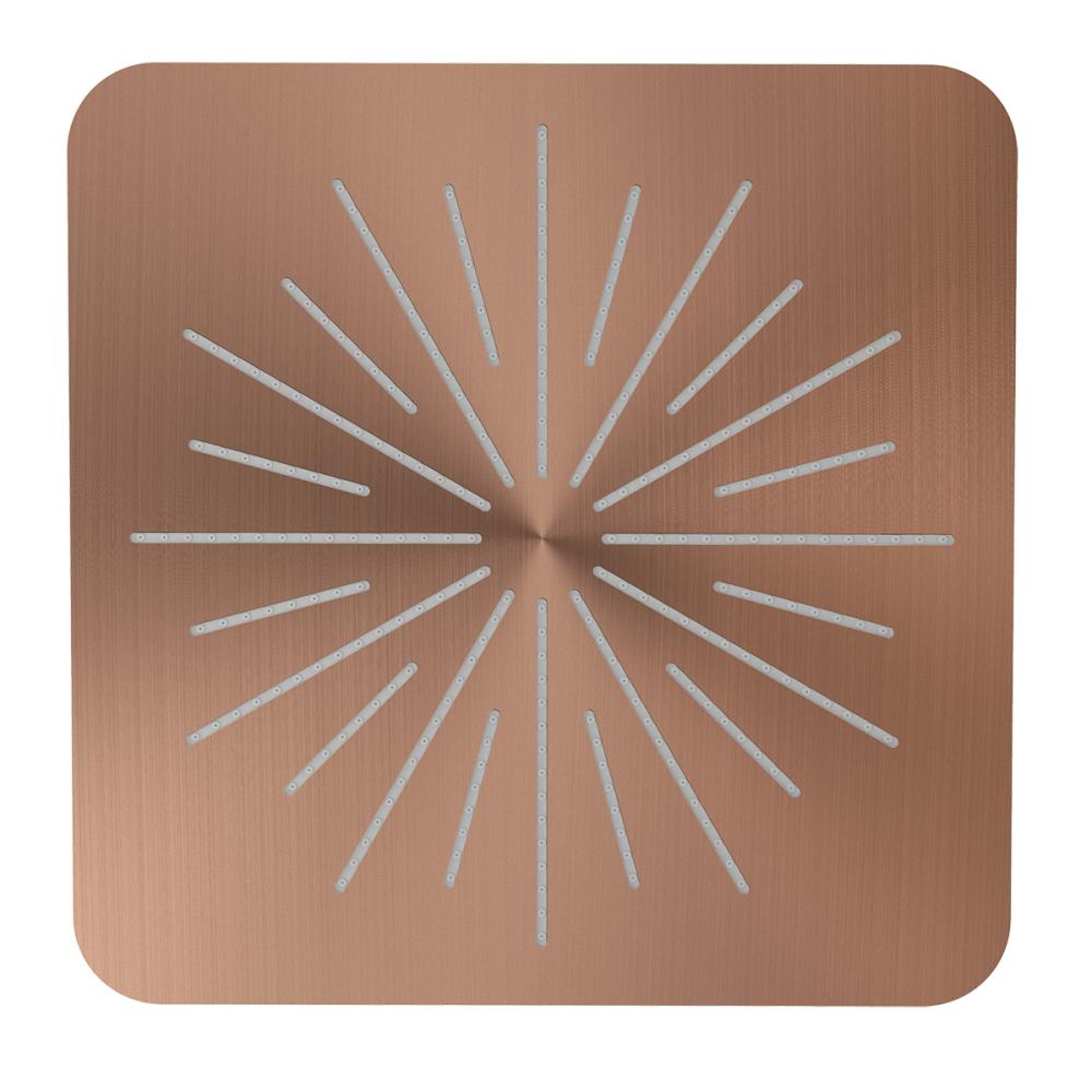 Верхний душ Ganzer 28430-R золото розовое - фото1