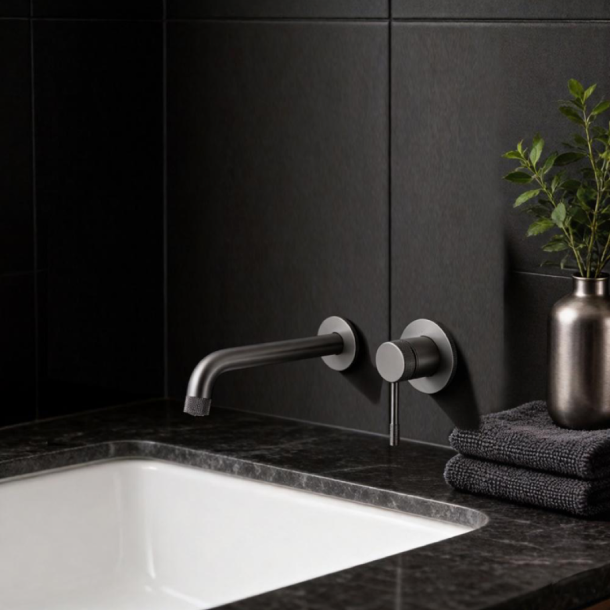 Смеситель Hansen 12098-P графит - фото2