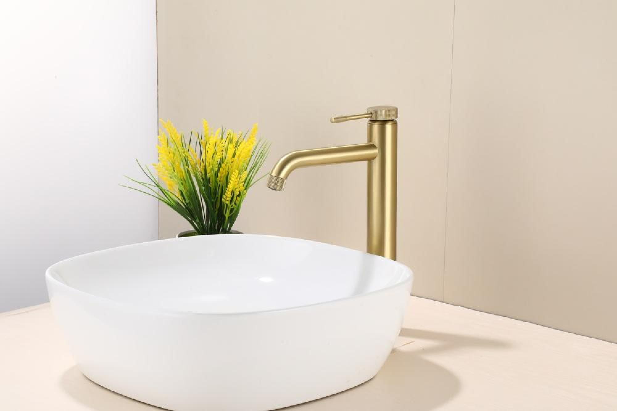 Смеситель Hansen 11098-D золото матовое фото-3