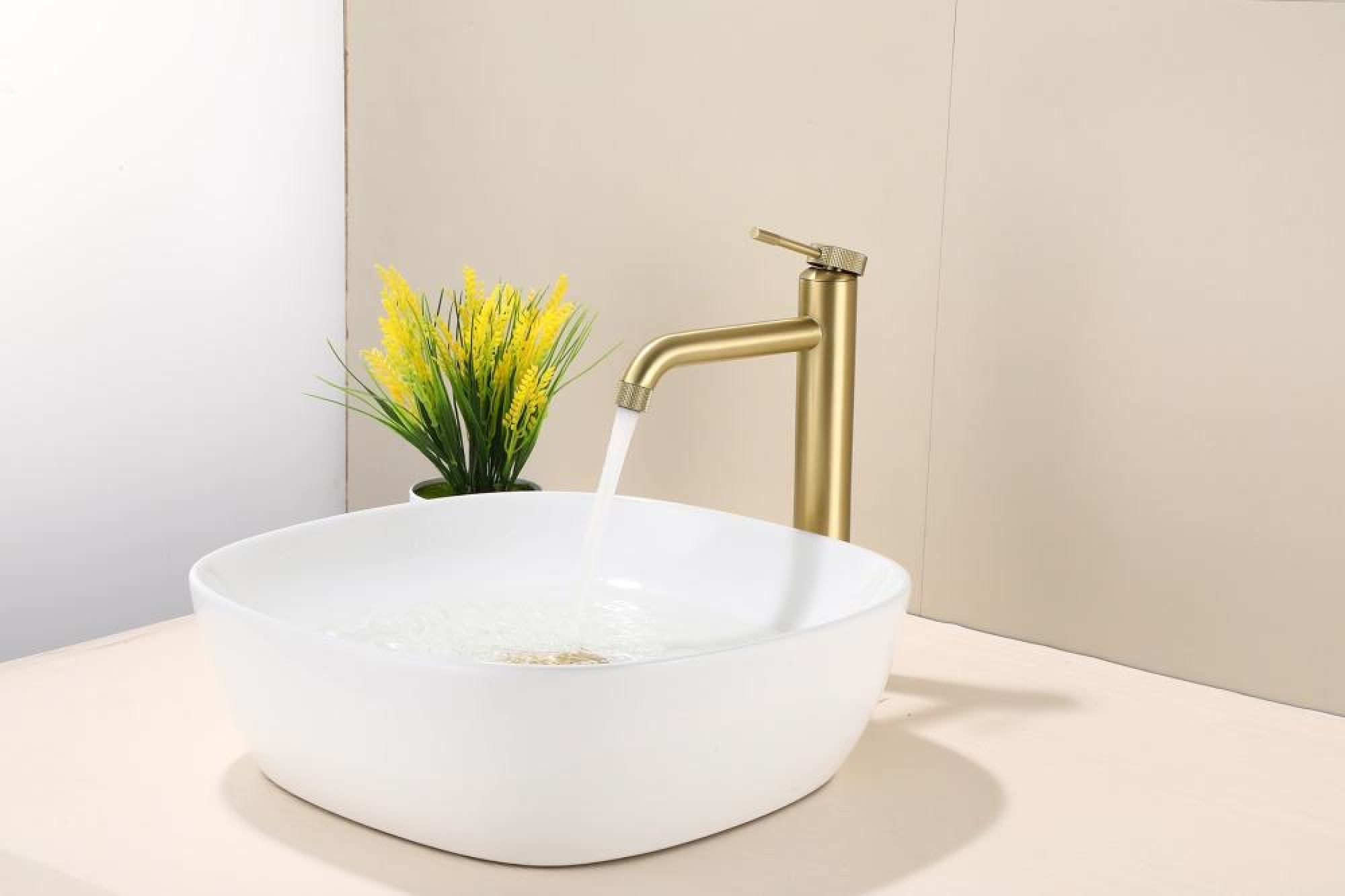 Смеситель Hansen 11098-D золото матовое фото-5