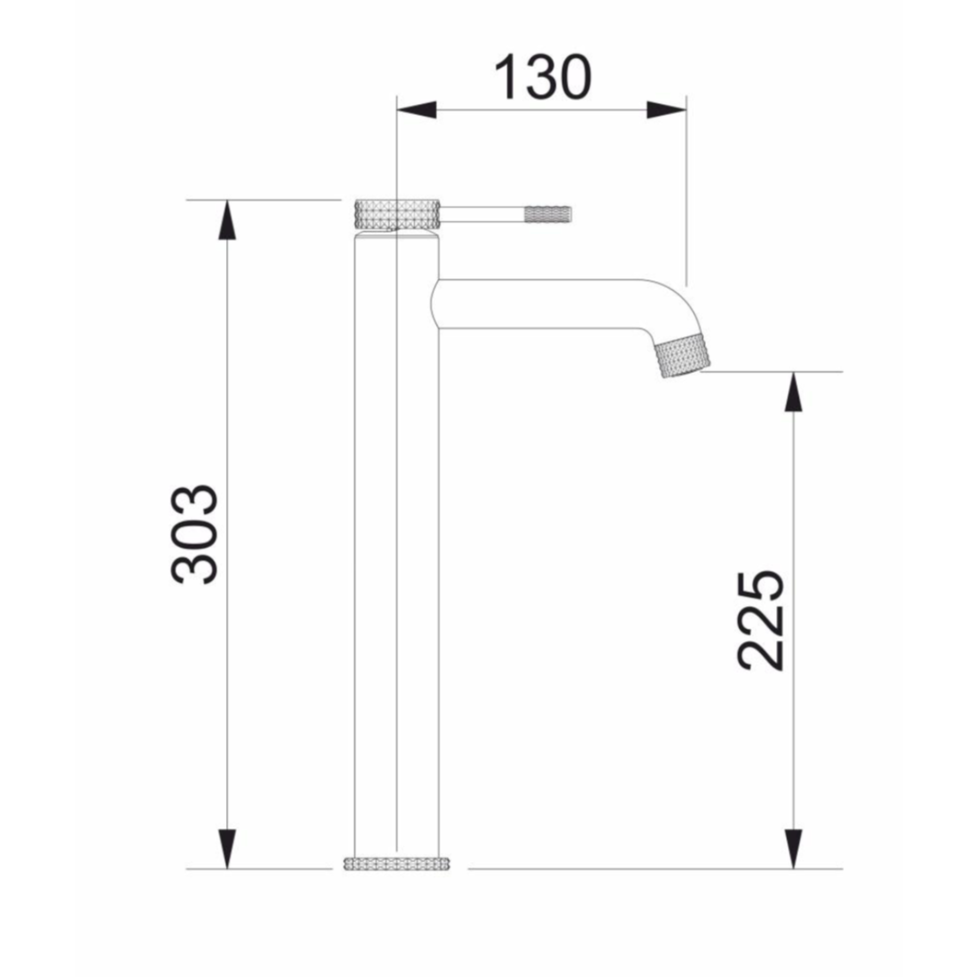 Смеситель Hansen 11098-D золото матовое фото-6