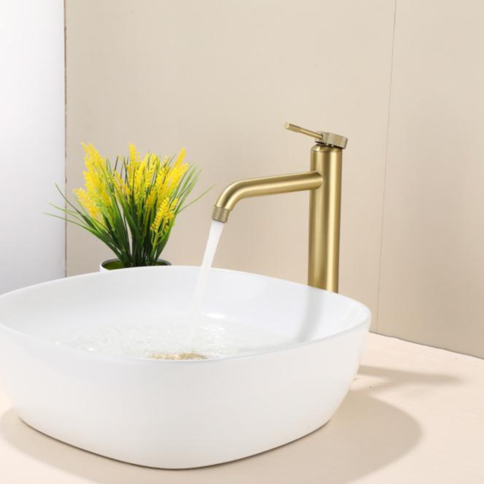 Смеситель Hansen 11098-D золото матовое - фото1