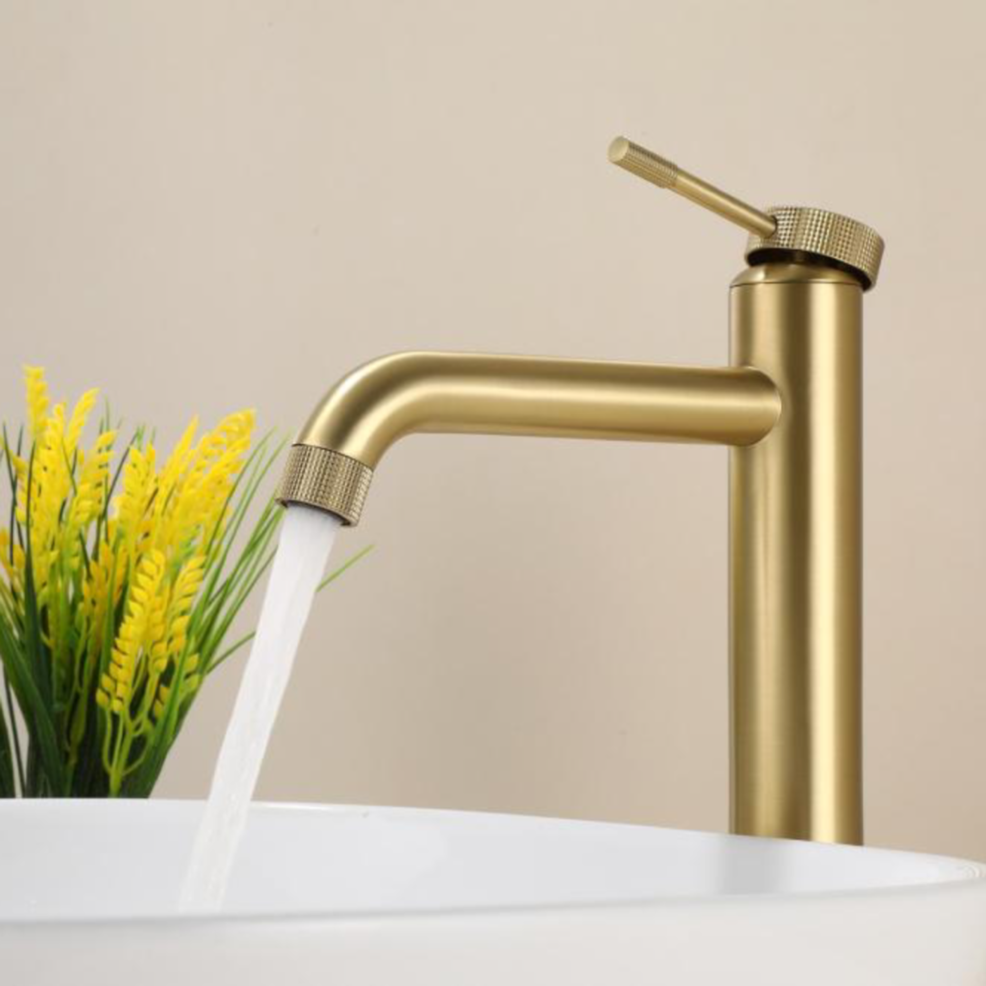 Смеситель Hansen 11098-D золото матовое - фото2