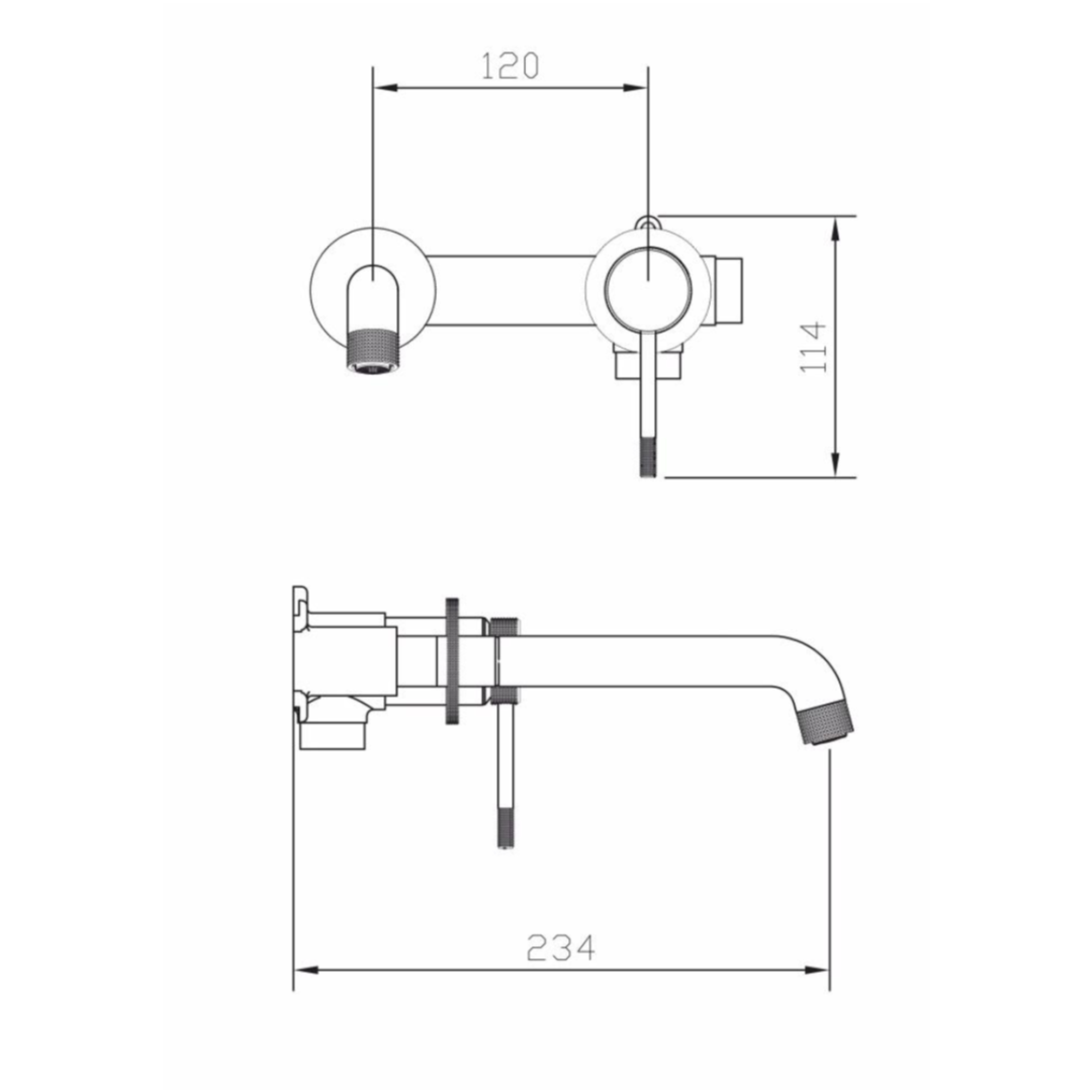 Смеситель Hansen 12098-D золото матовое фото-4