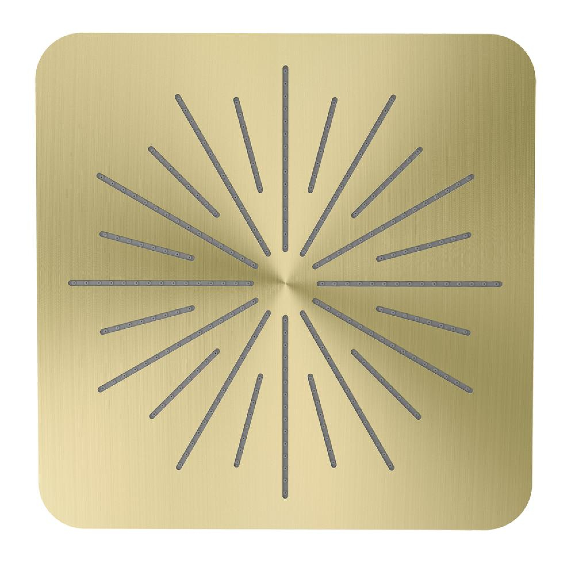 Верхний душ Ganzer 28430-S золото матовое - фото1