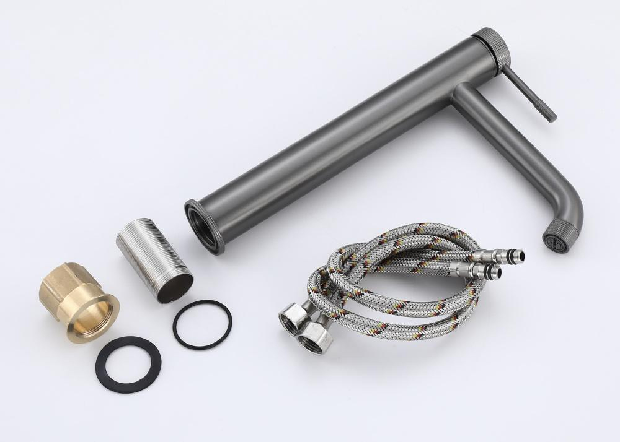 Смеситель Hansen 11098-P графит фото-4