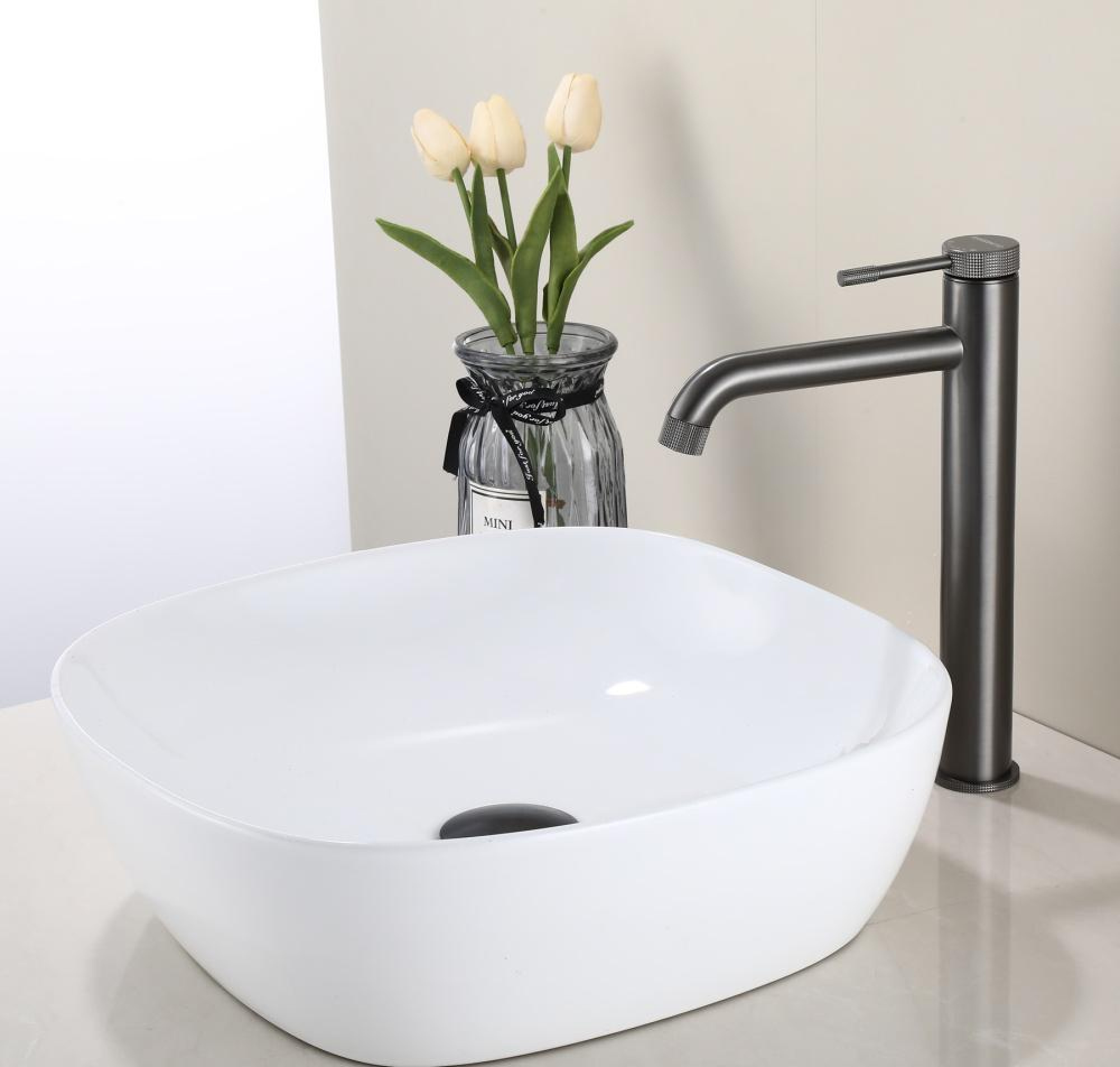 Смеситель Hansen 11098-P графит фото-8