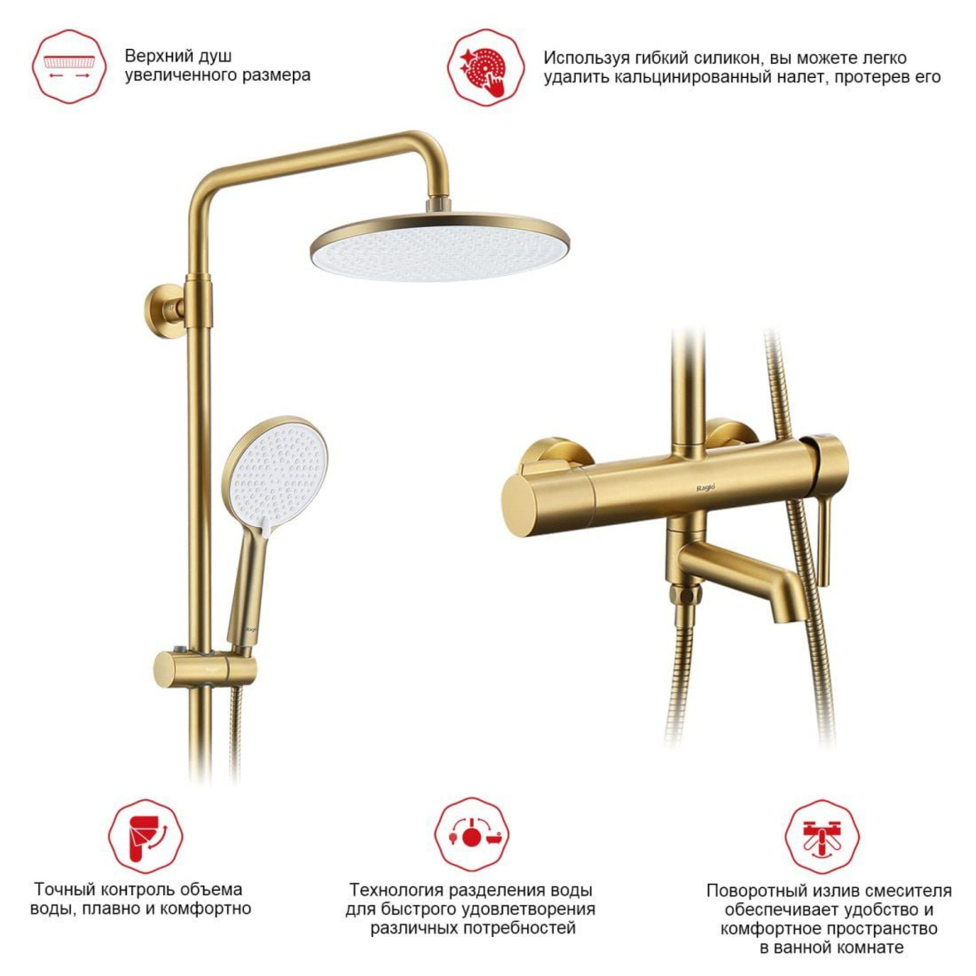 Душевая система Raglo R20.24.03 фото-9 Душевая система Raglo R20.24.03 фото-9