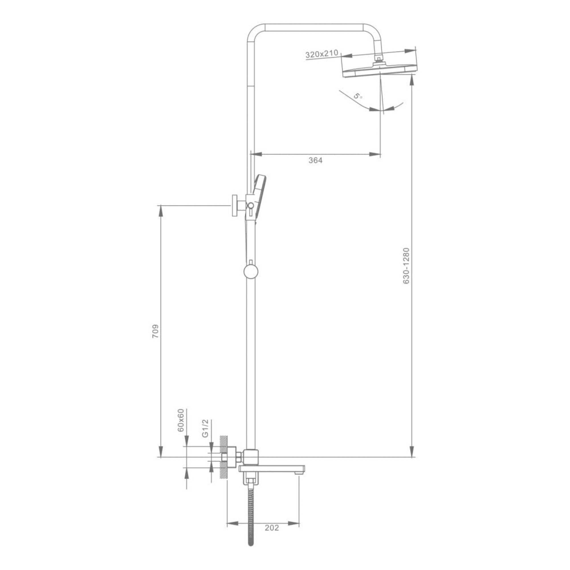 Душевая система  Raglo R30.24 фото-9