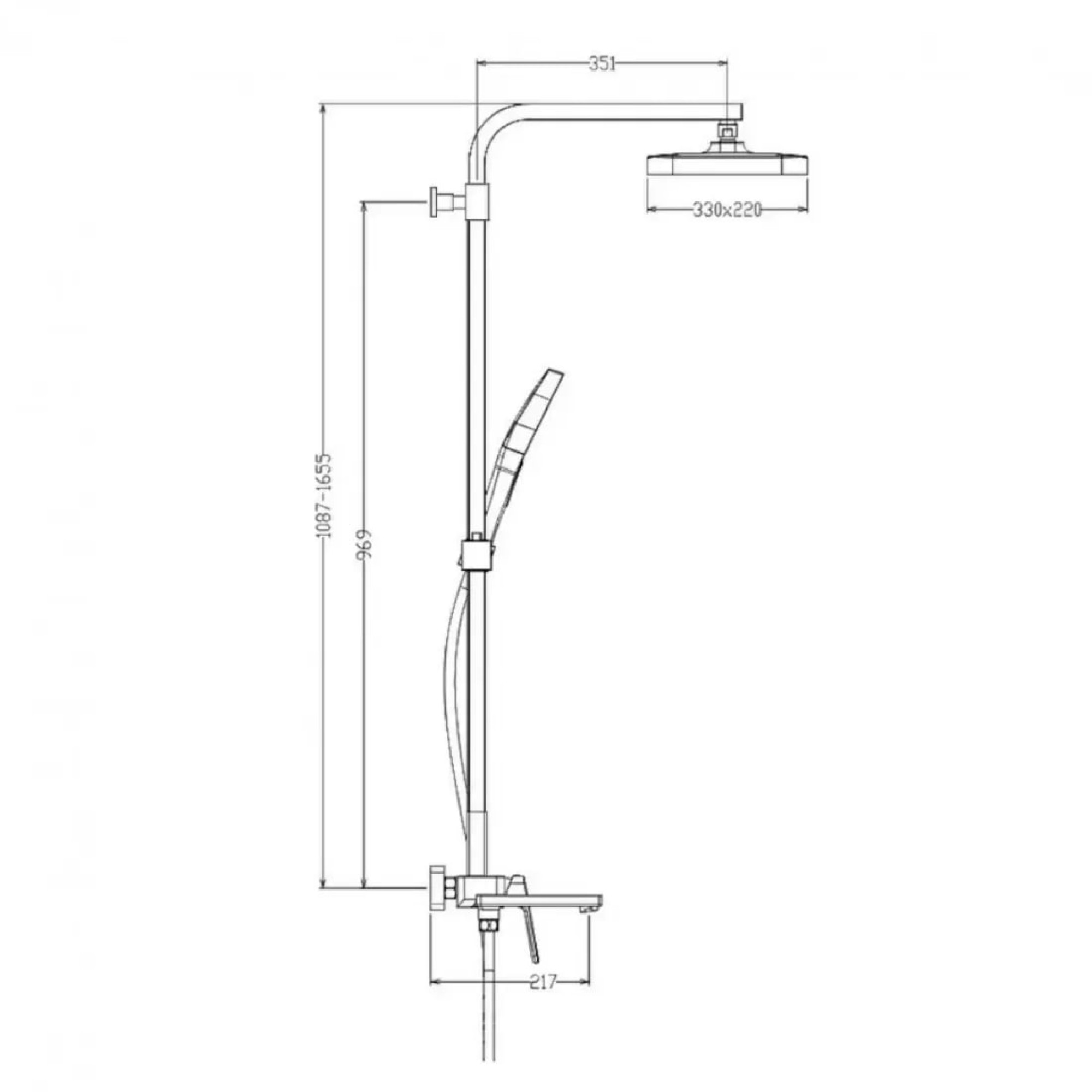 Душевая система Raglo R51.24 фото-9 Душевая система Raglo R51.24 фото-9