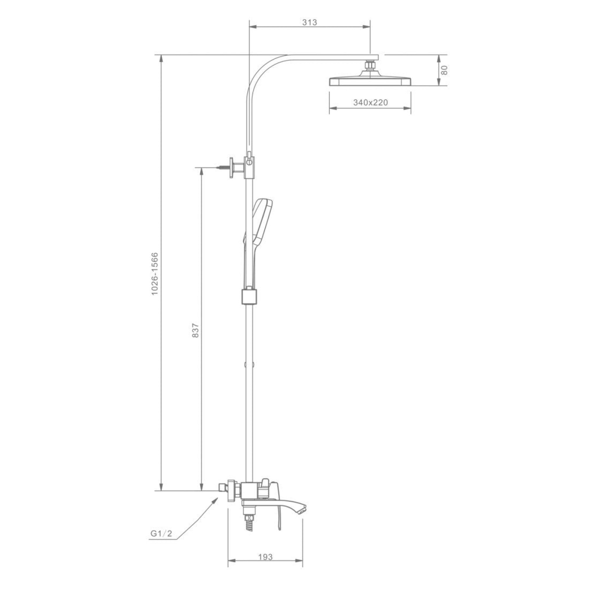 Душевая система  Raglo R01.24 фото-10