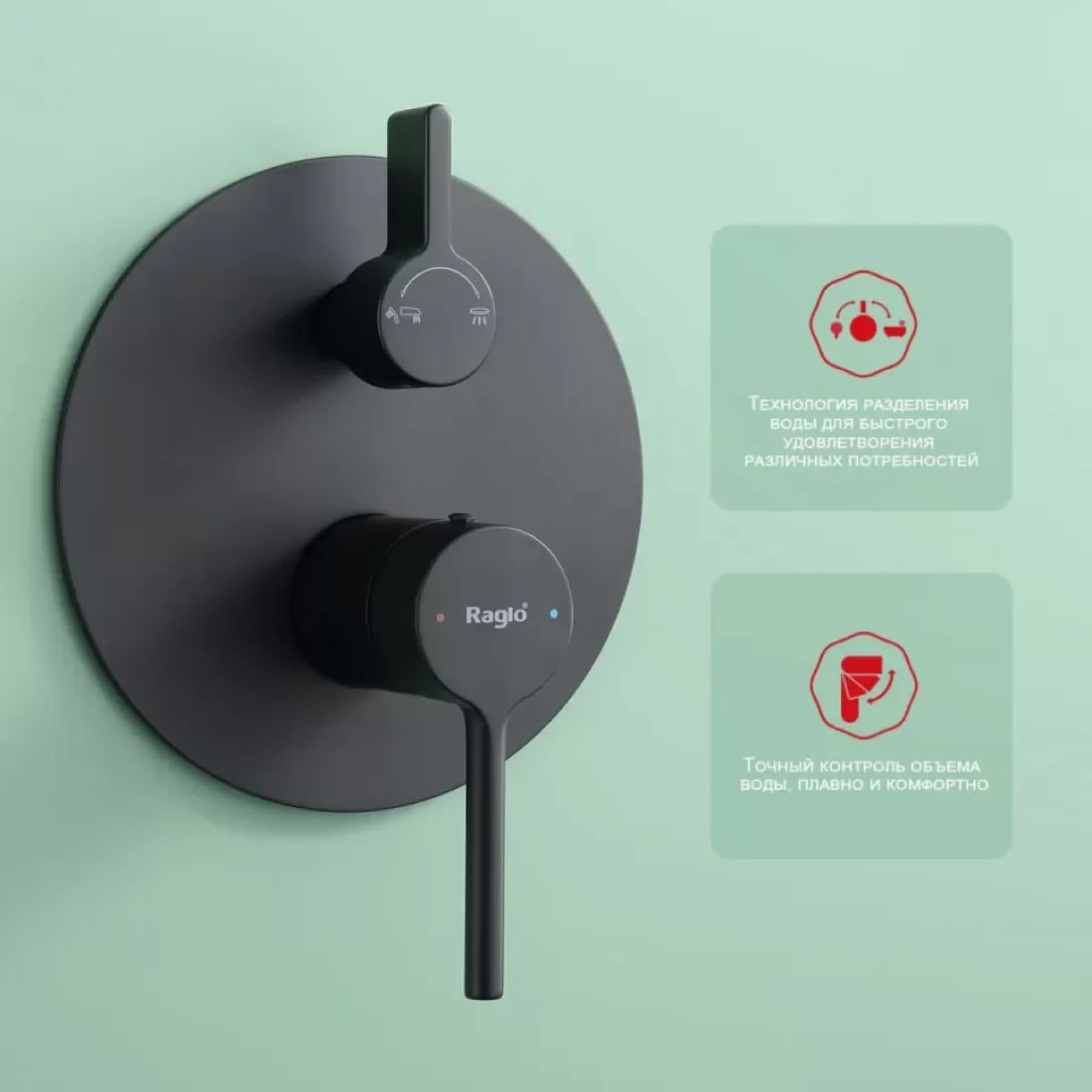 Душевая система Raglo R20.27.06 фото-5 Душевая система Raglo R20.27.06 фото-5