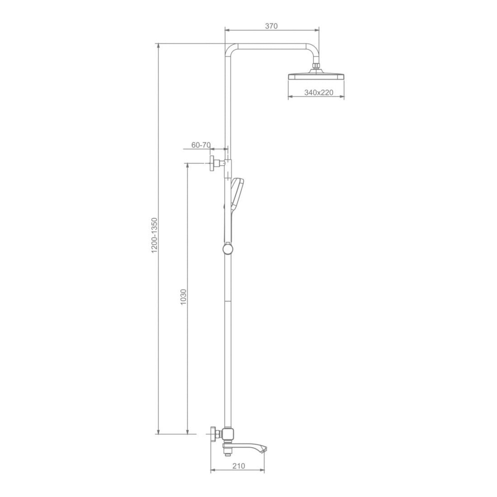 Душевая система  Raglo R01.26.03 фото-9