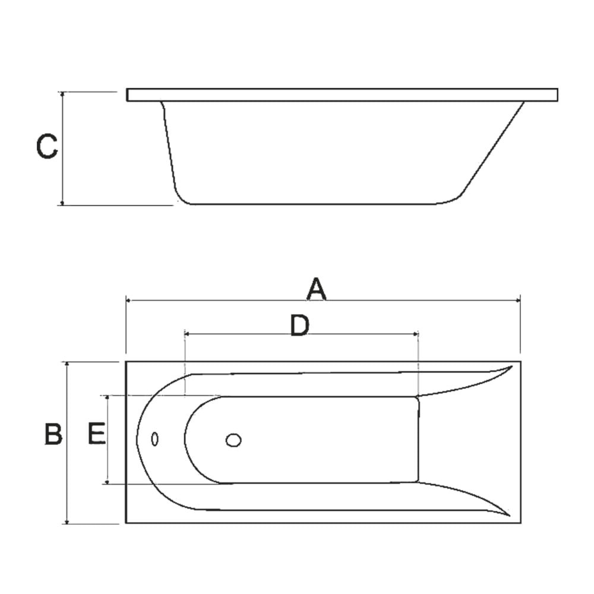 Ванна Alba Spa Impero 170x75 (с ножками) фото-4 Ванна Alba Spa Impero 170x75 (с ножками) фото-4