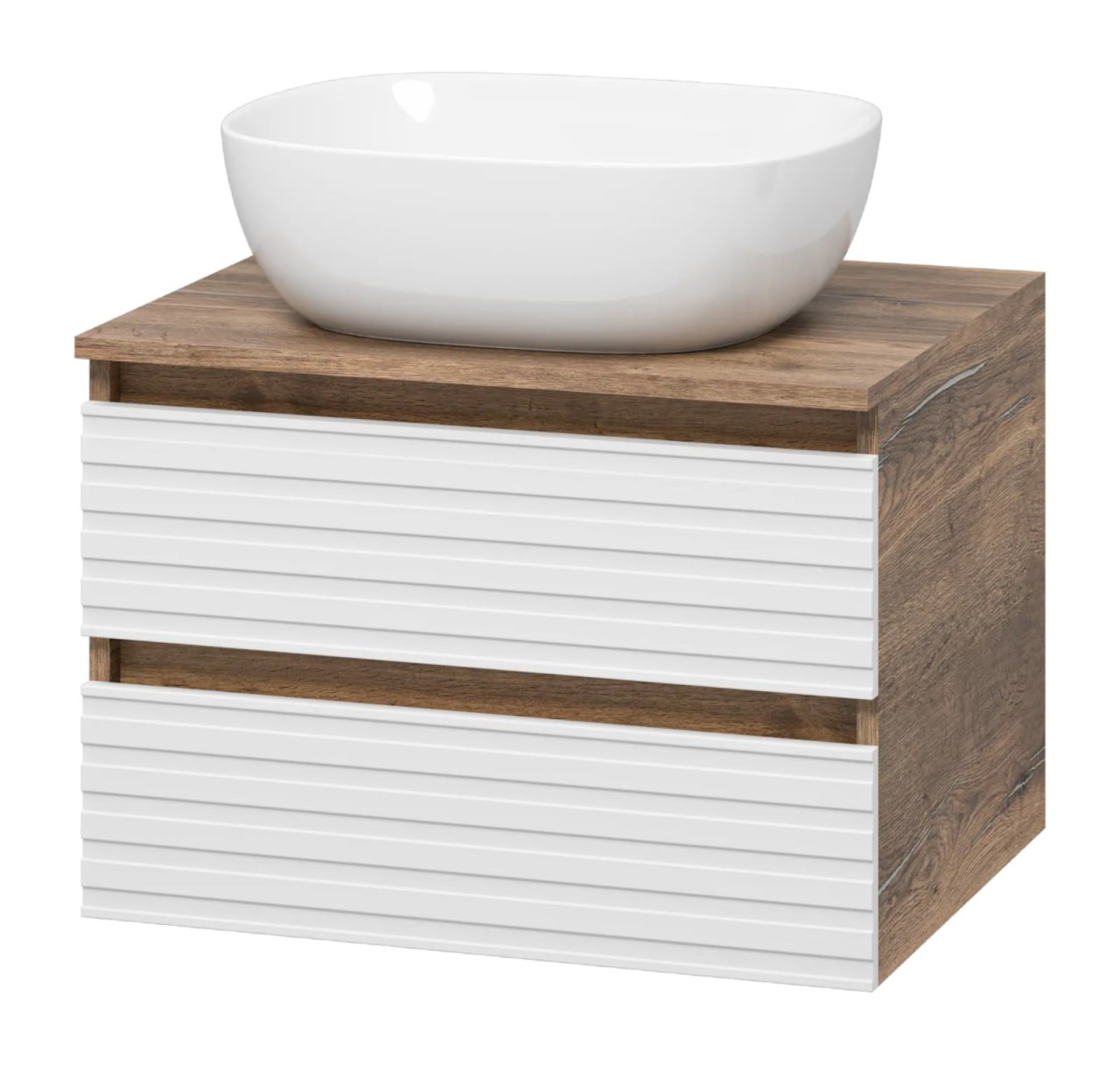 Мебель для ванных комнат Brevita Тумба под умывальник Dakota 60 DAK-09060-19/01-2Я фото-3 Мебель для ванных комнат Brevita Тумба под умывальник Dakota 60 DAK-09060-19/01-2Я фото-3