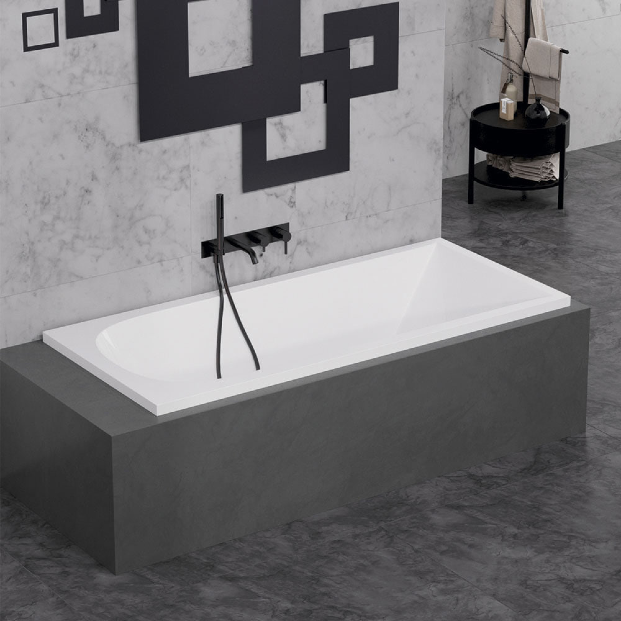 Ванна Alba Spa Impero 170x75 (с ножками) фото-3 Ванна Alba Spa Impero 170x75 (с ножками) фото-3