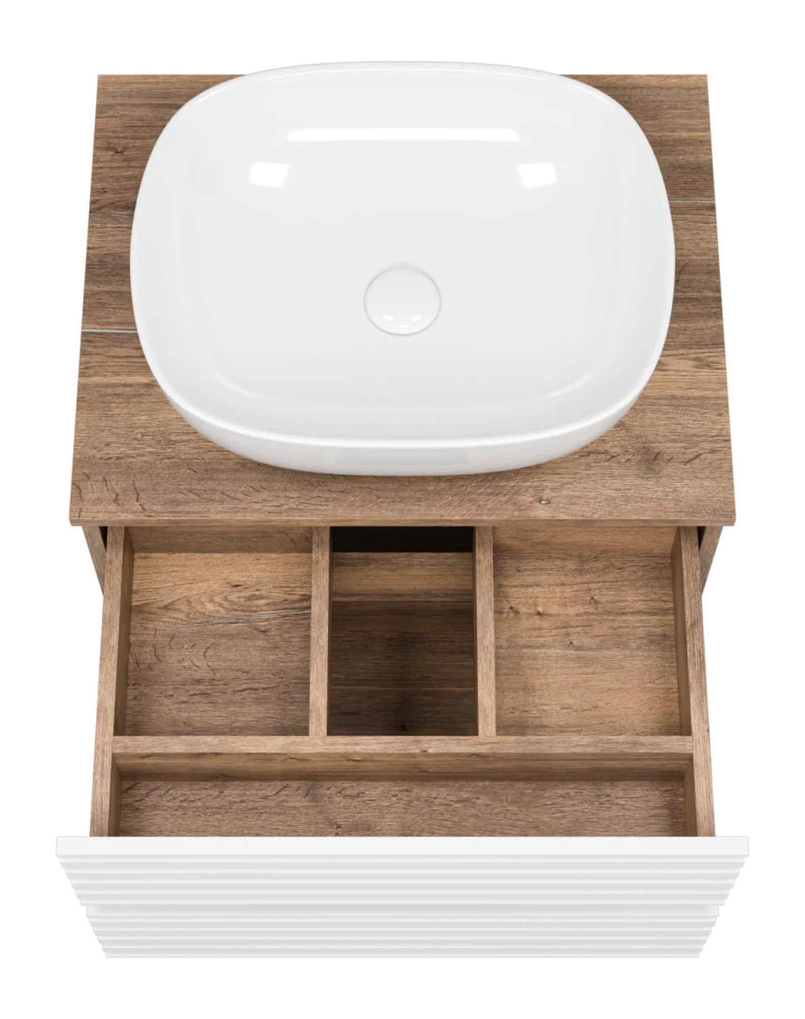 Мебель для ванных комнат Brevita Тумба под умывальник Dakota 60 DAK-09060-19/01-2Я фото-5 Мебель для ванных комнат Brevita Тумба под умывальник Dakota 60 DAK-09060-19/01-2Я фото-5