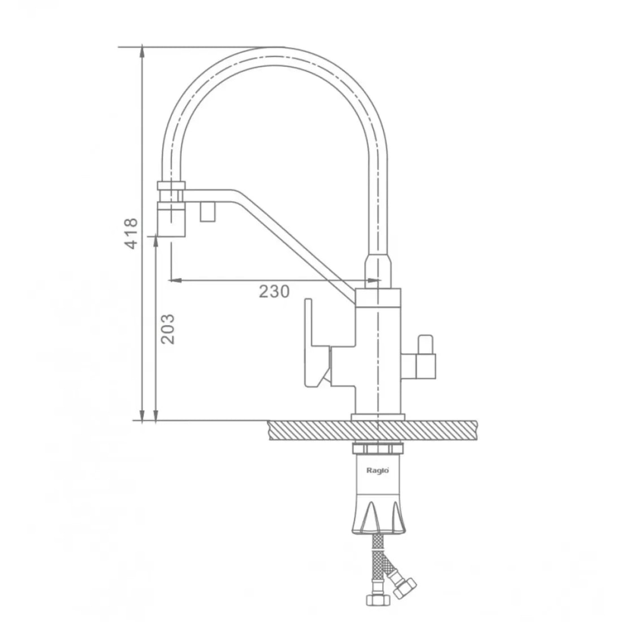Смеситель Raglo R85.62.09 фото-2