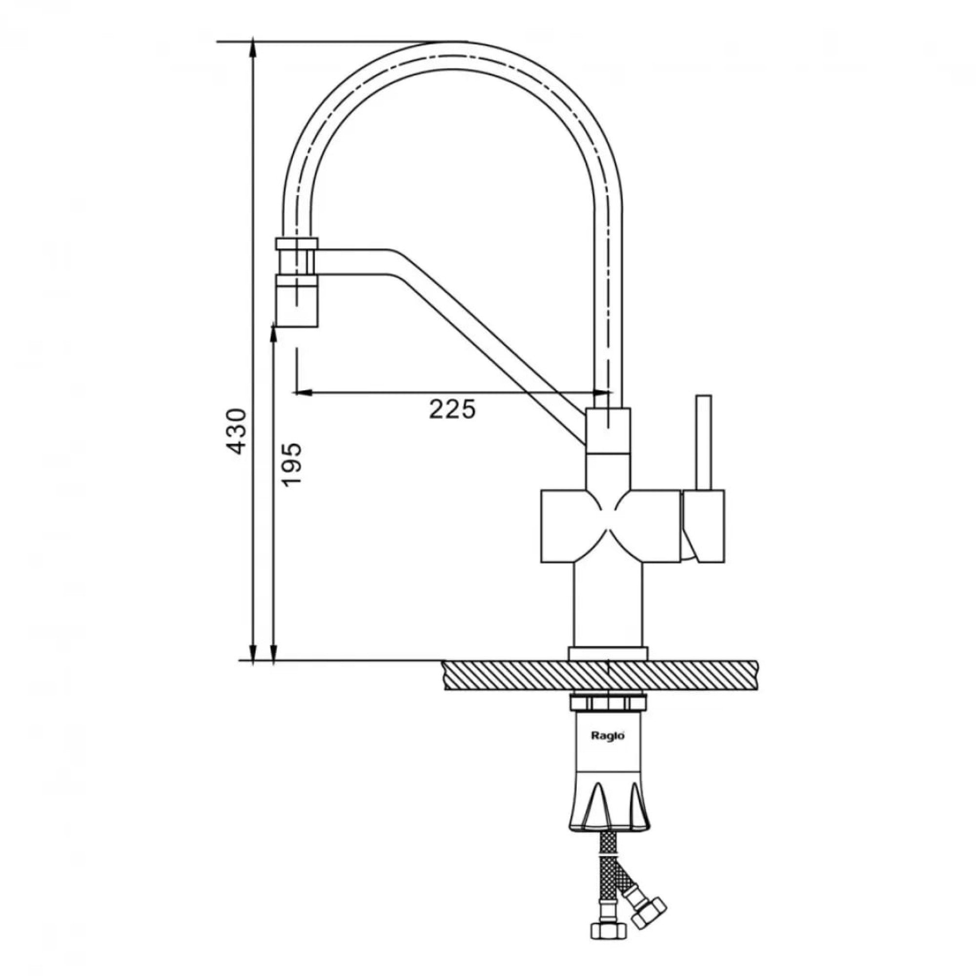 Смеситель Raglo R86.41.06 фото-10
