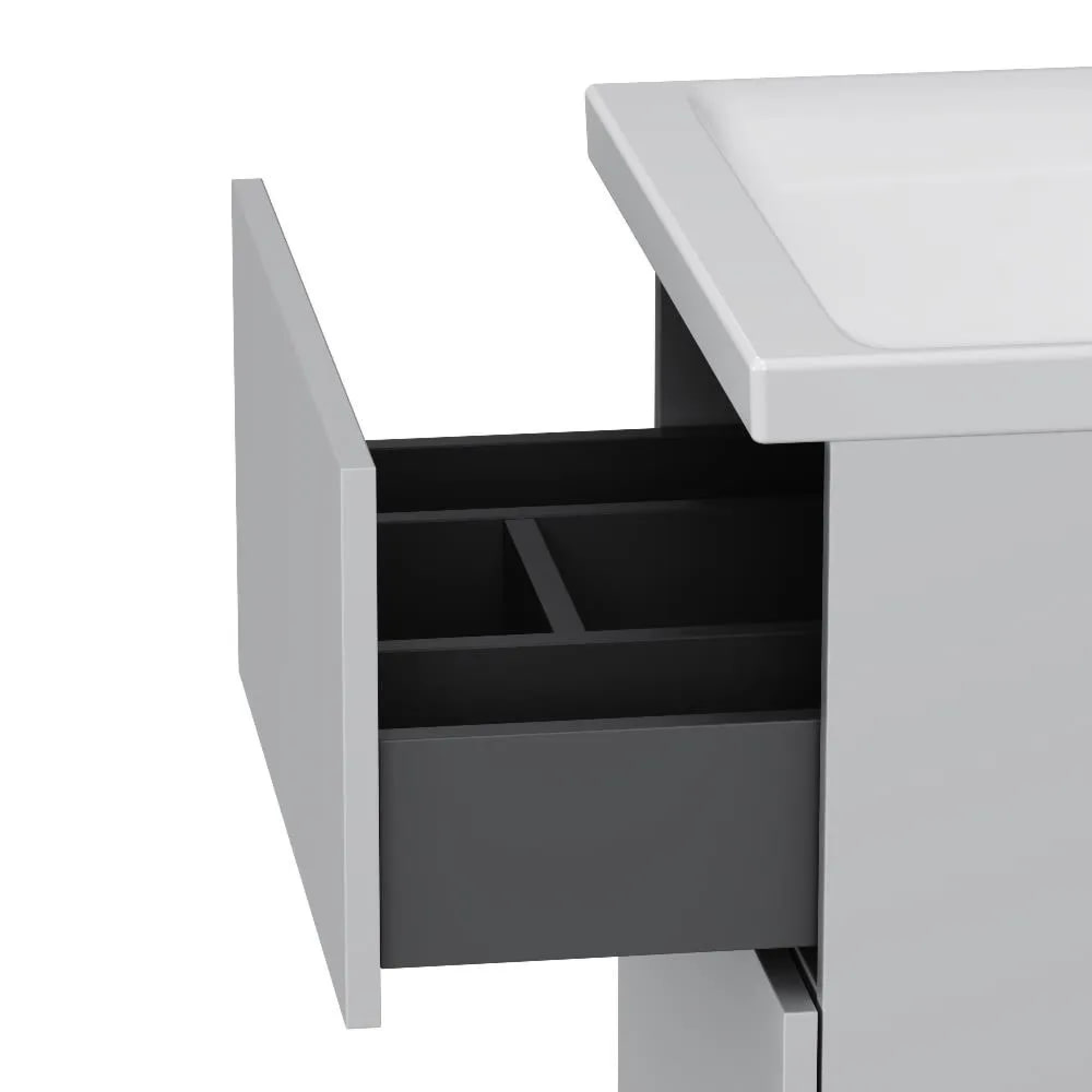 Мебель для ванных комнат AM.PM Тумба под умывальник Gem 50 см M90FSX0502WG фото-3 Мебель для ванных комнат AM.PM Тумба под умывальник Gem 50 см M90FSX0502WG фото-3