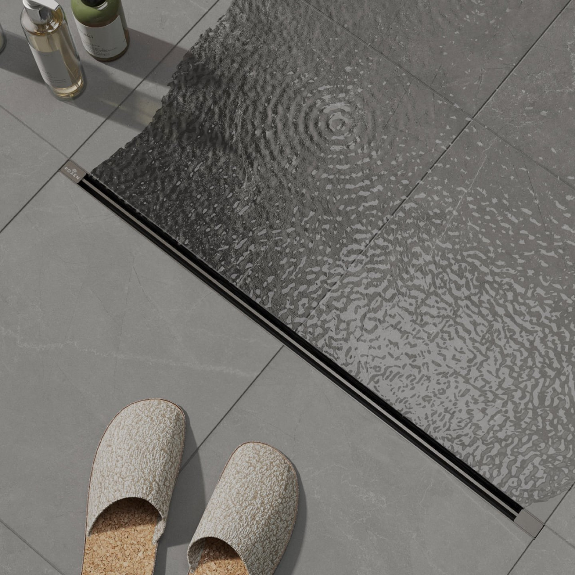 Трап/канал Roxen Slim GunMetal 91060-80GM фото-4