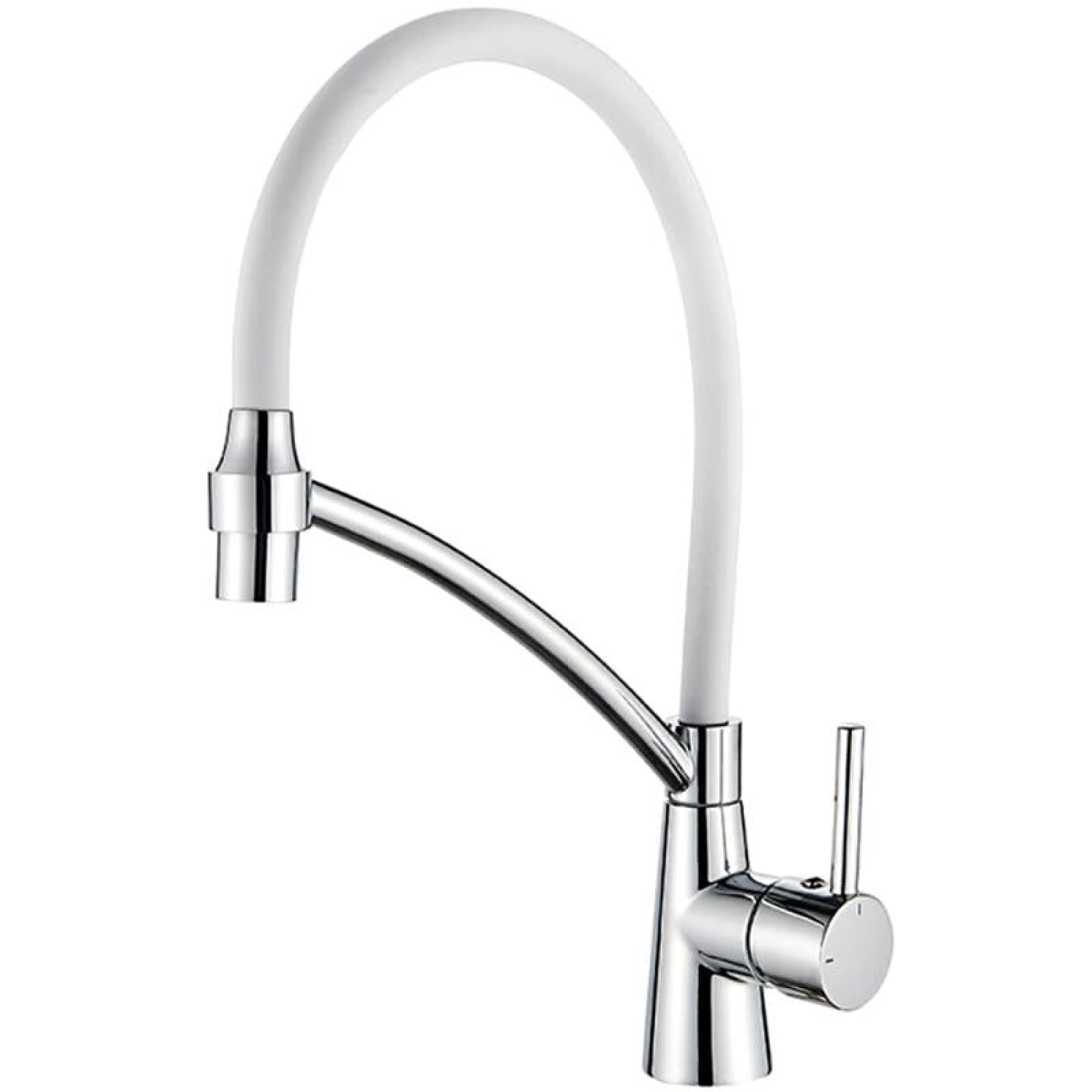 Смеситель Ledeme L4399-3 (хром/белый) фото-2 Смеситель Ledeme L4399-3 (хром/белый) фото-2