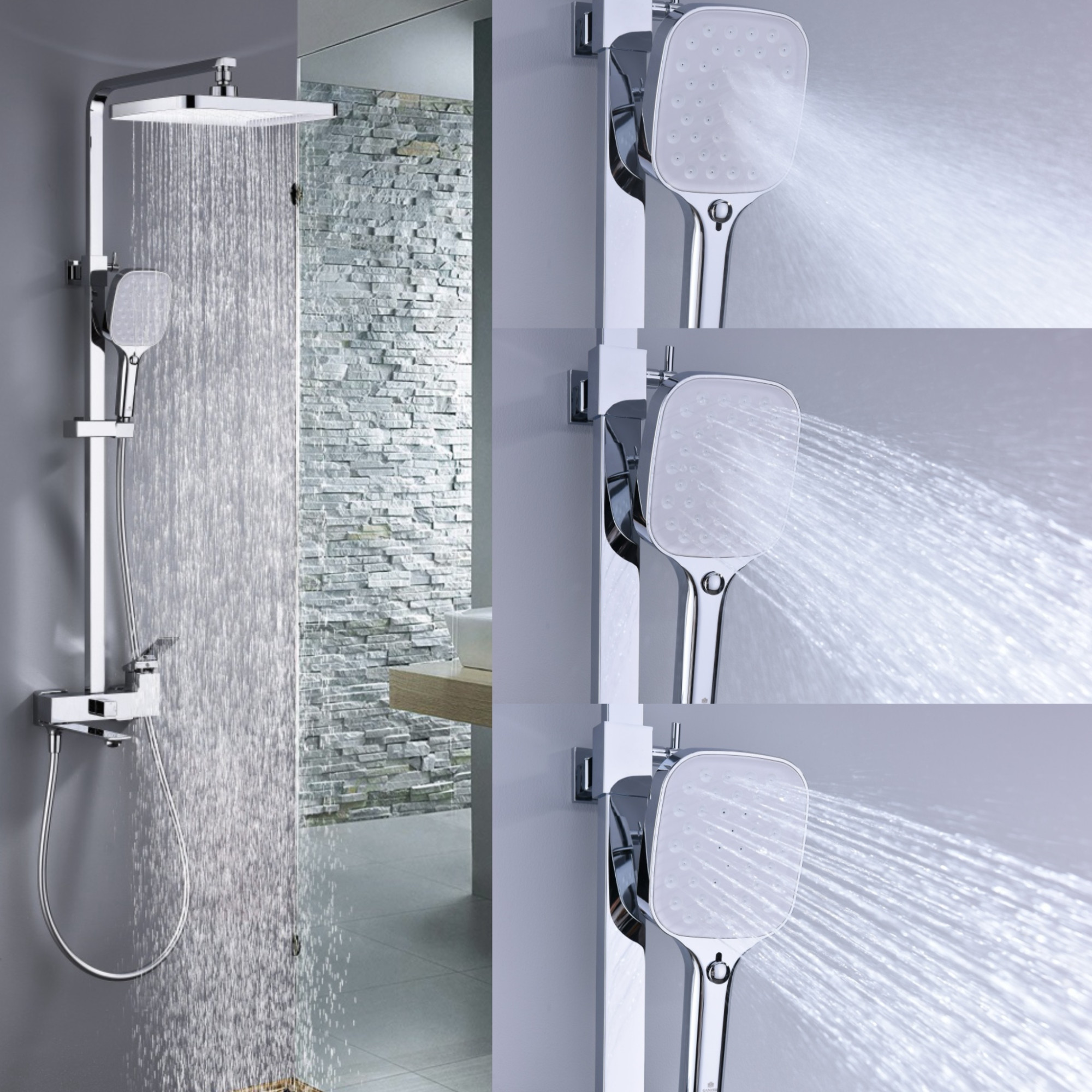 Душевая система Ganzer GZ05162 - фото2 Душевая система Ganzer GZ05162 - фото2