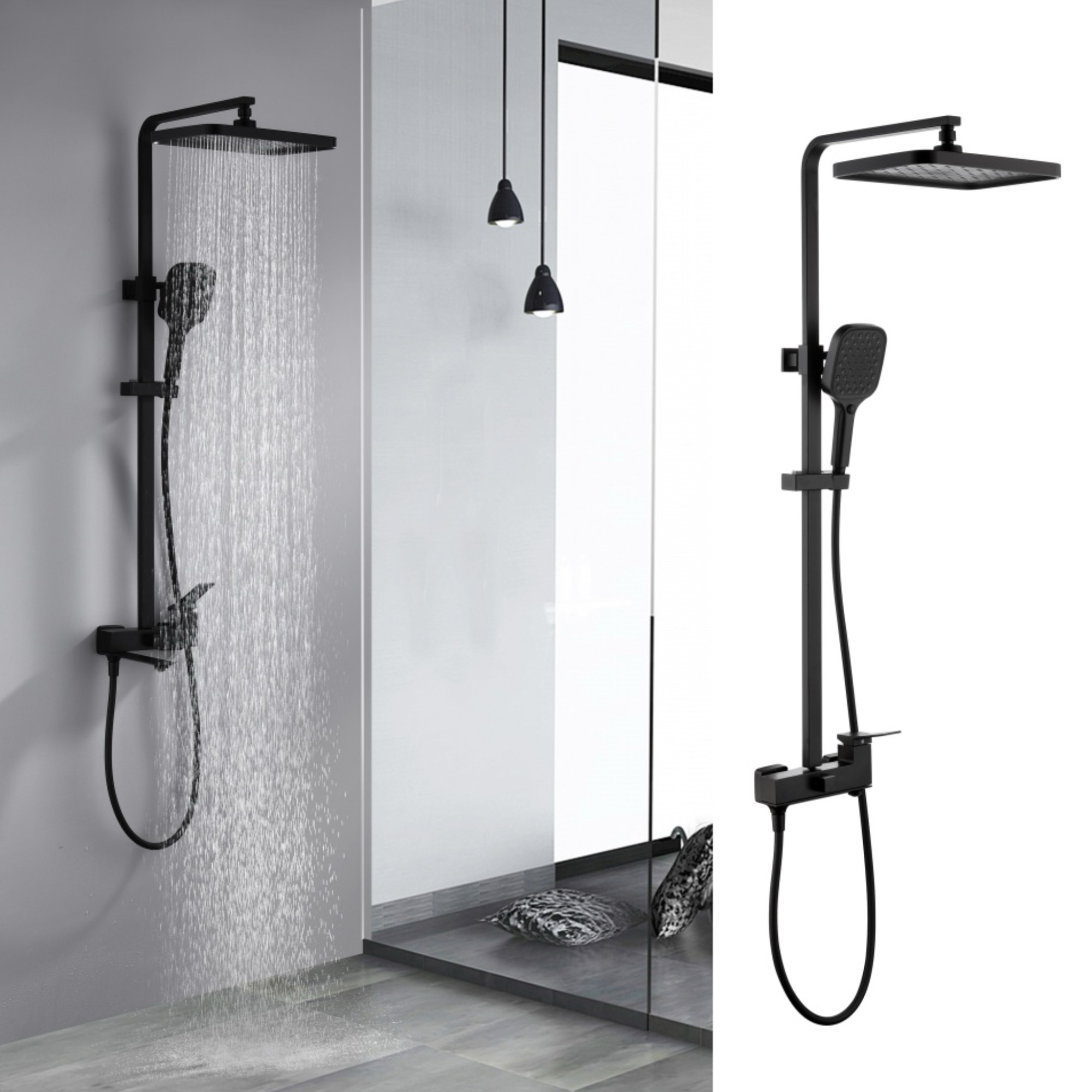 Душевая система Ganzer GZ05162-C - фото1 Душевая система Ganzer GZ05162-C - фото1