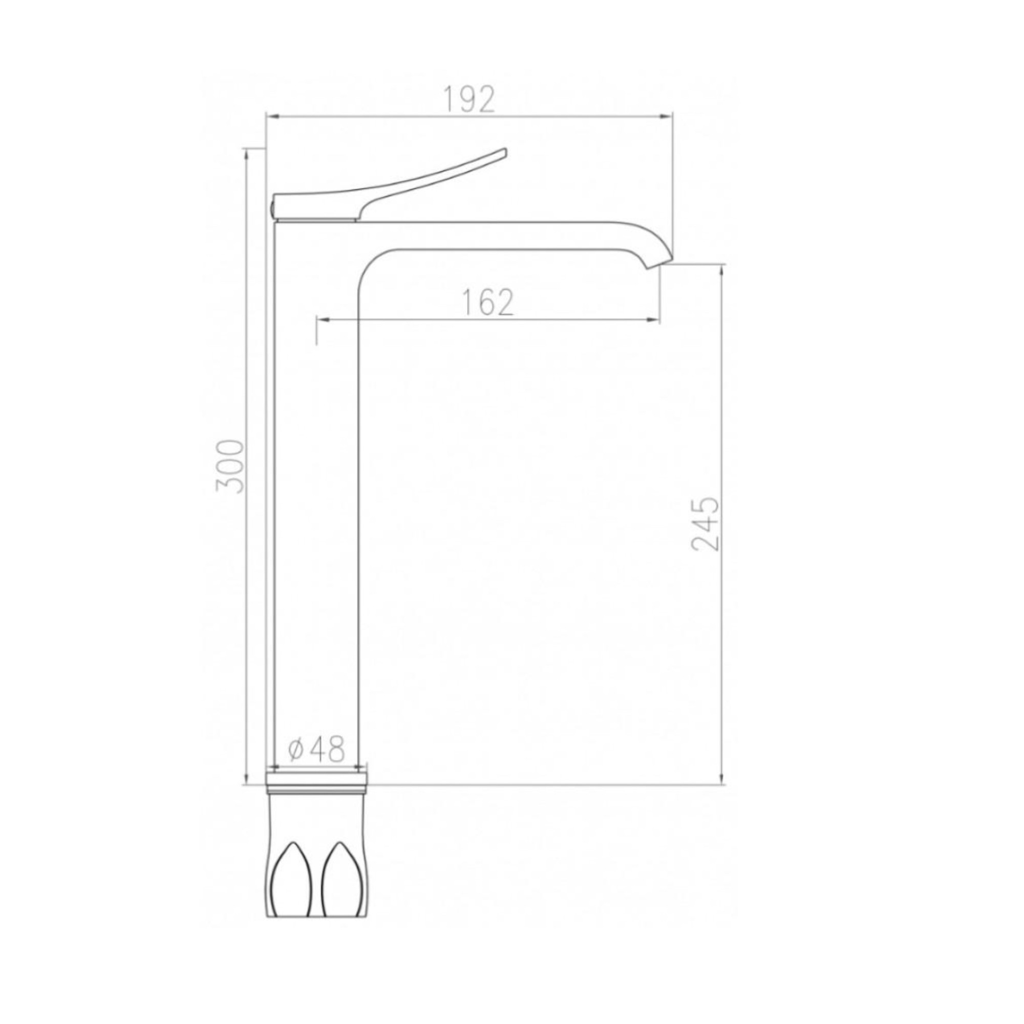 Смеситель Vieir V483012-S - фото2 Смеситель Vieir V483012-S - фото2