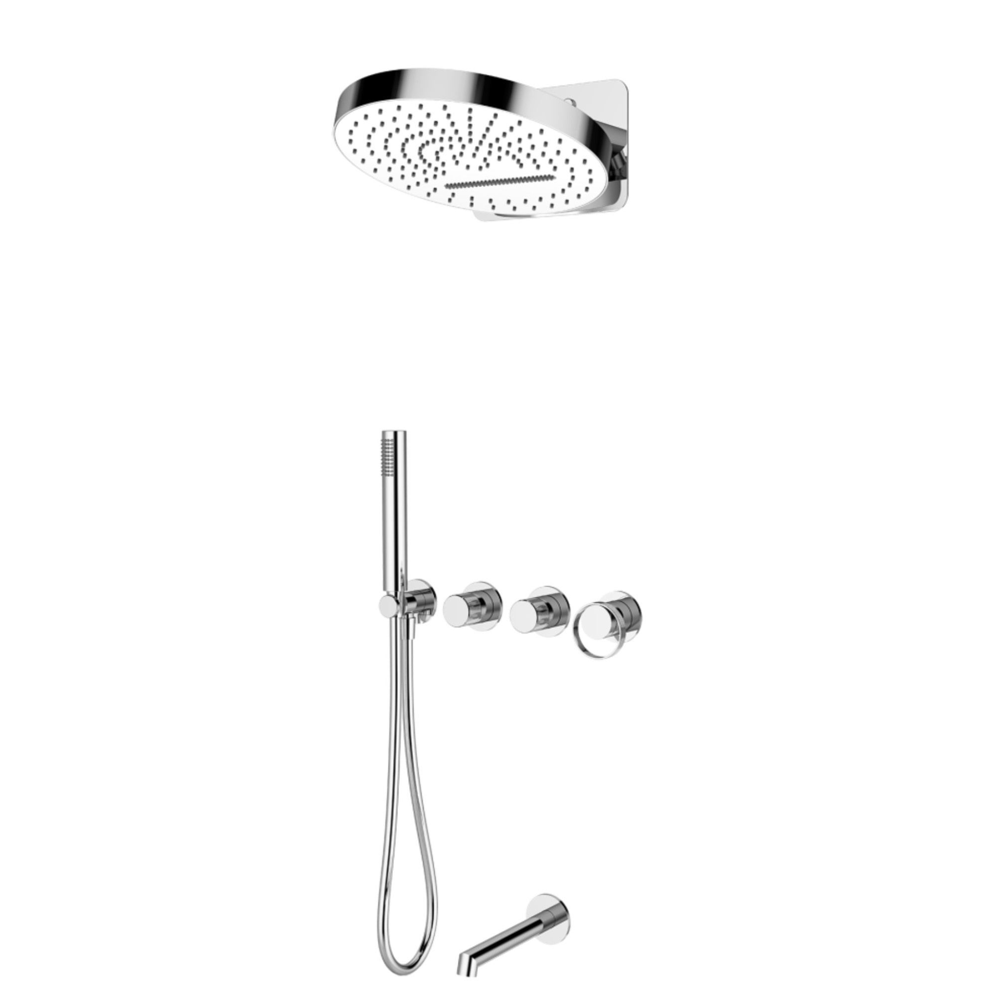 Душевая система Ganzer 19168 - фото1