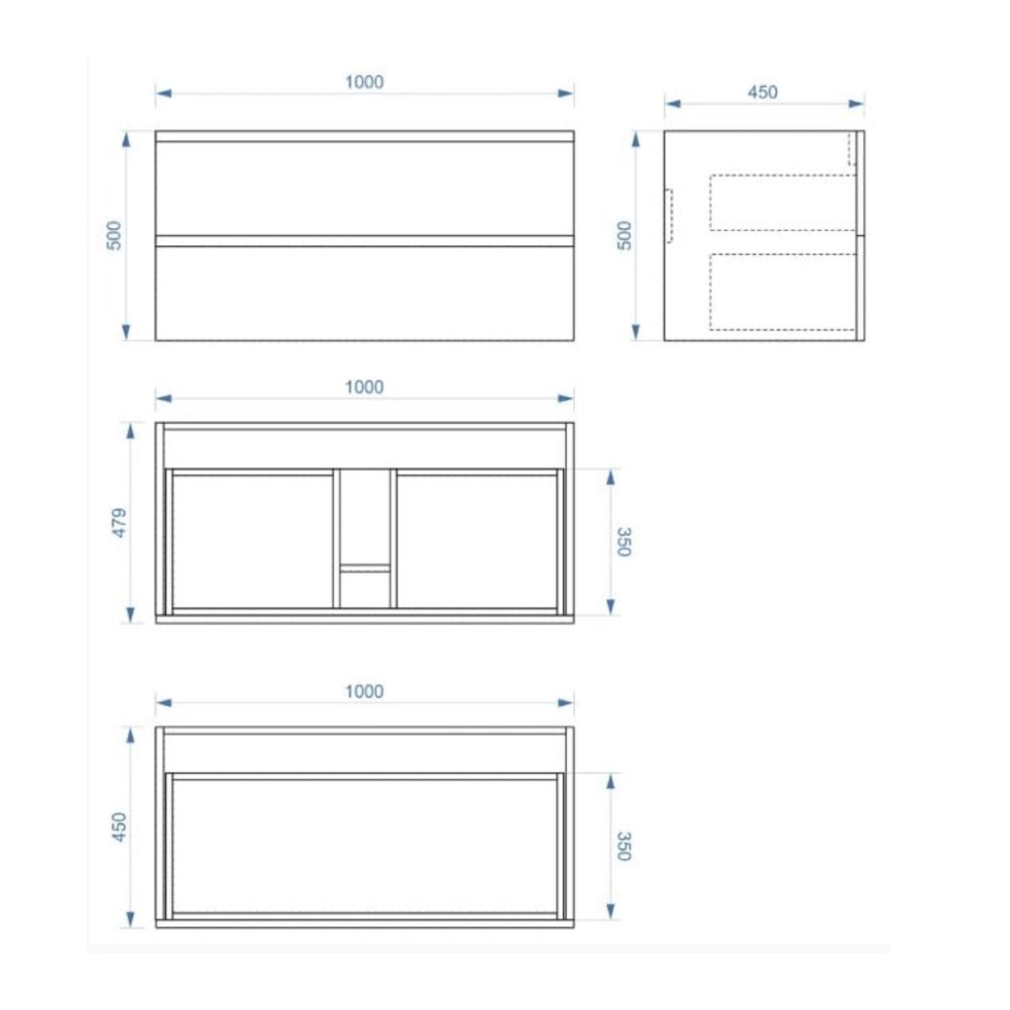 Тумба подвесная Vela Волна 100П под Classica (серый мат) черный хекси TU2278 фото-3 Тумба подвесная Vela Волна 100П под Classica (серый мат) черный хекси TU2278 фото-3
