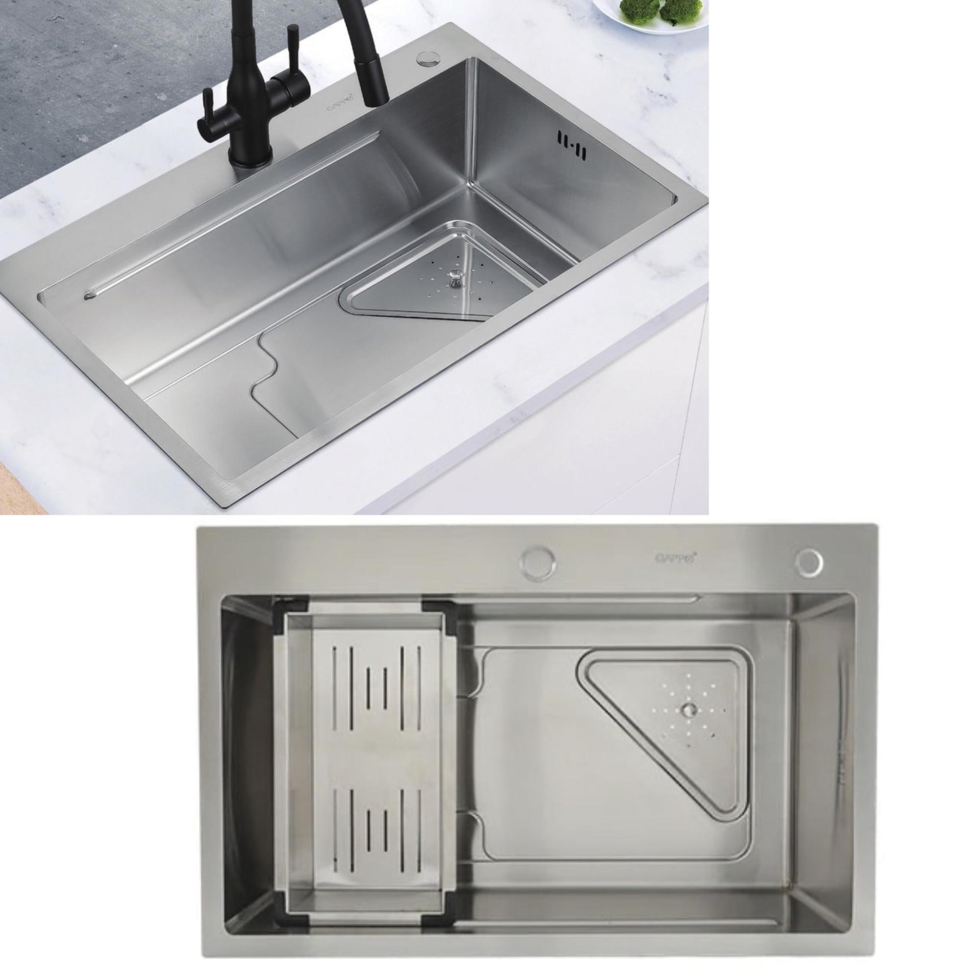 Кухонная мойка Gappo GS7246 - фото1