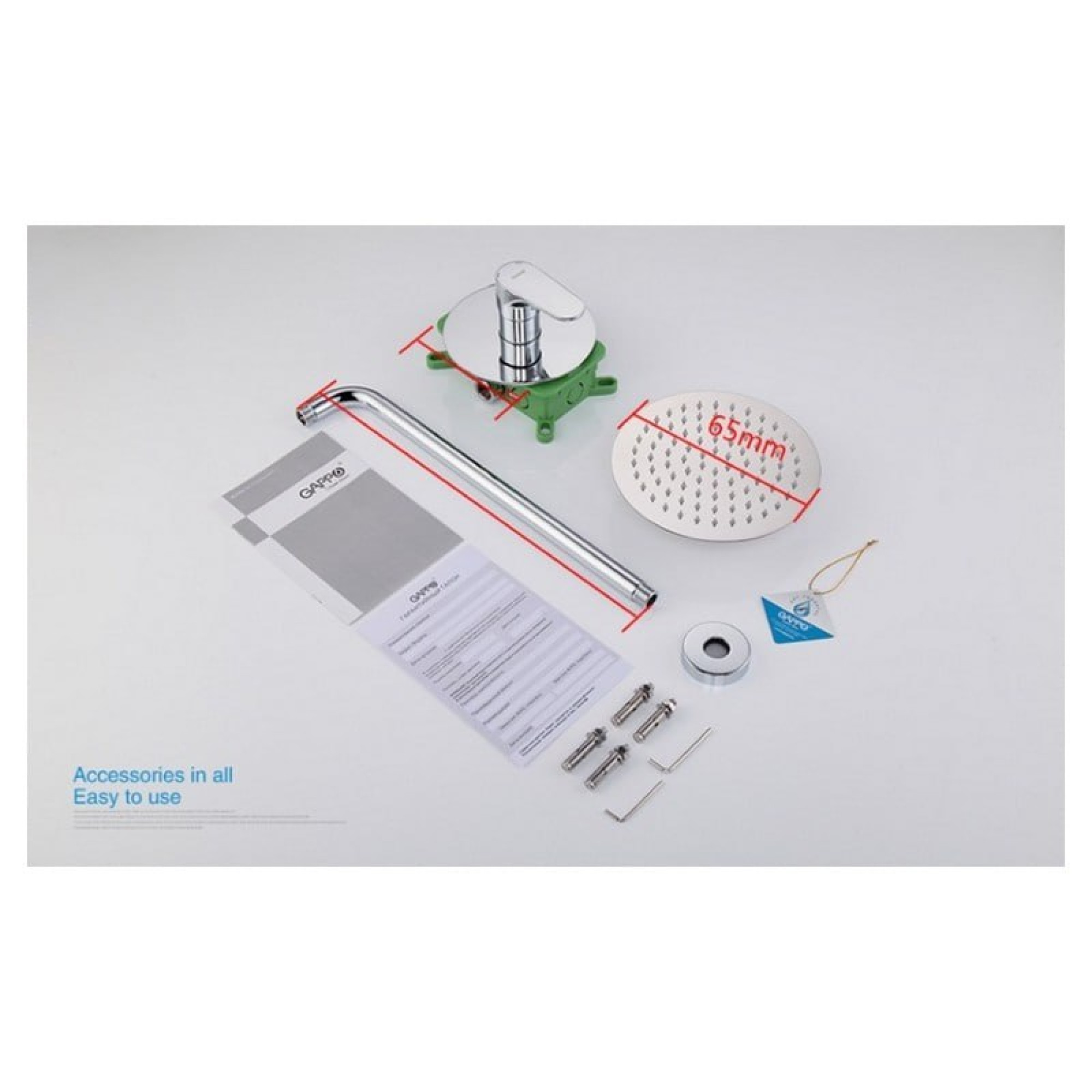 Верхний душ Gappo G7101 фото-5