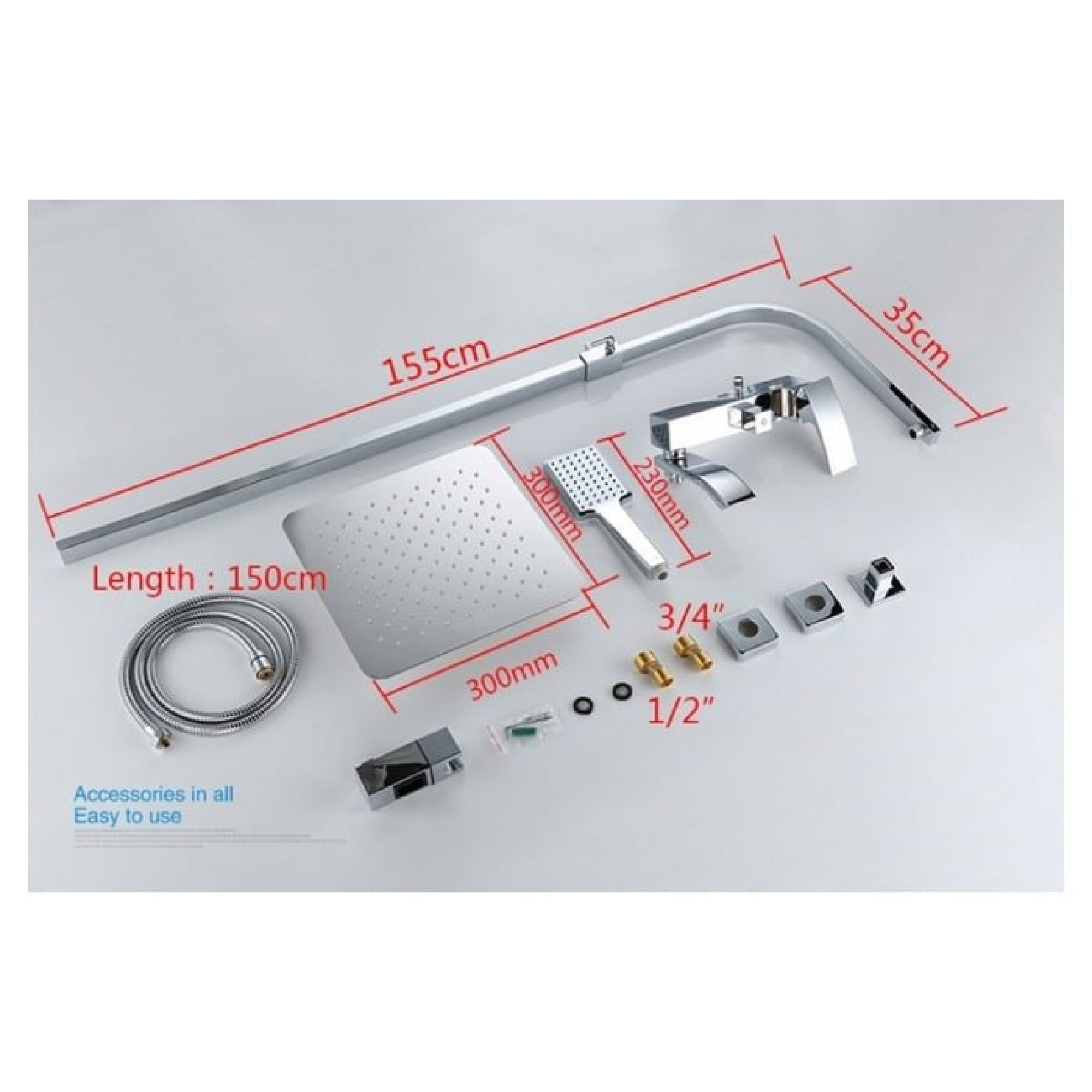 Душевая система Gappo G2407-11 фото-6 Душевая система Gappo G2407-11 фото-6