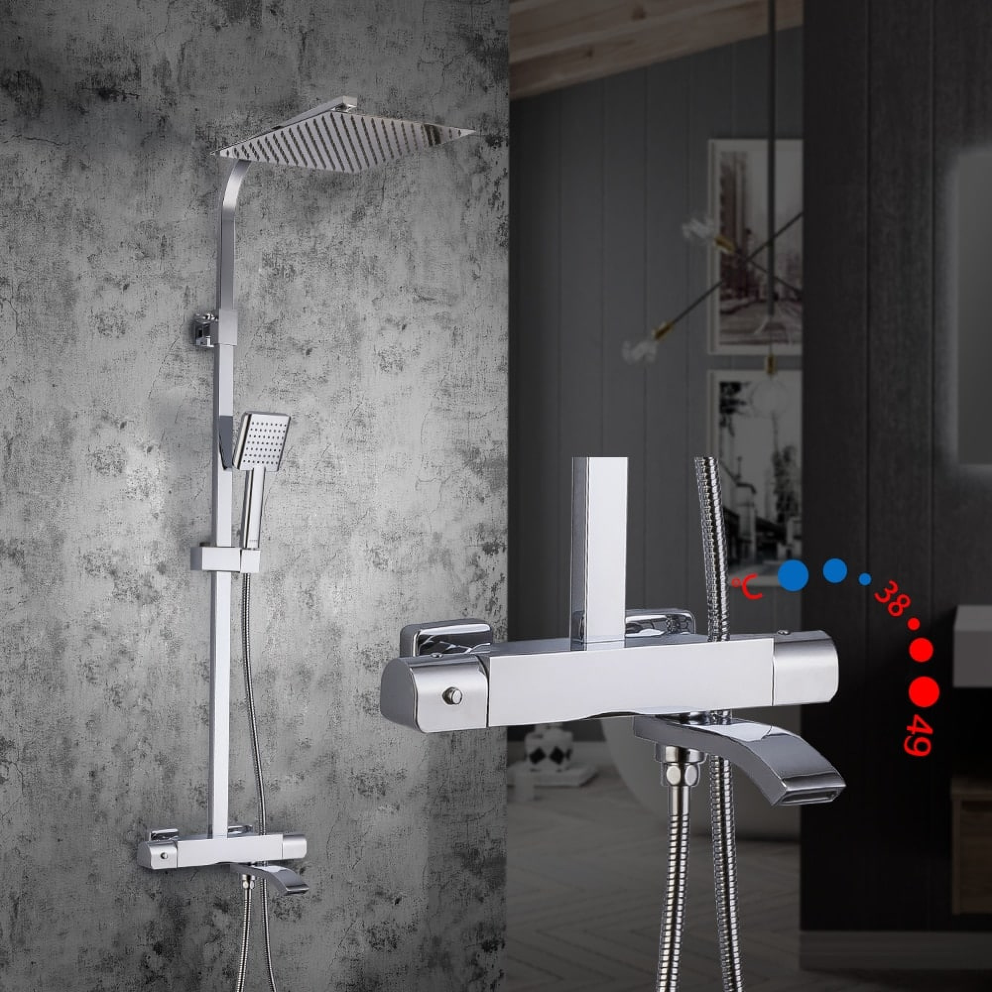 Душевая система  Gappo G2407-40 - фото2