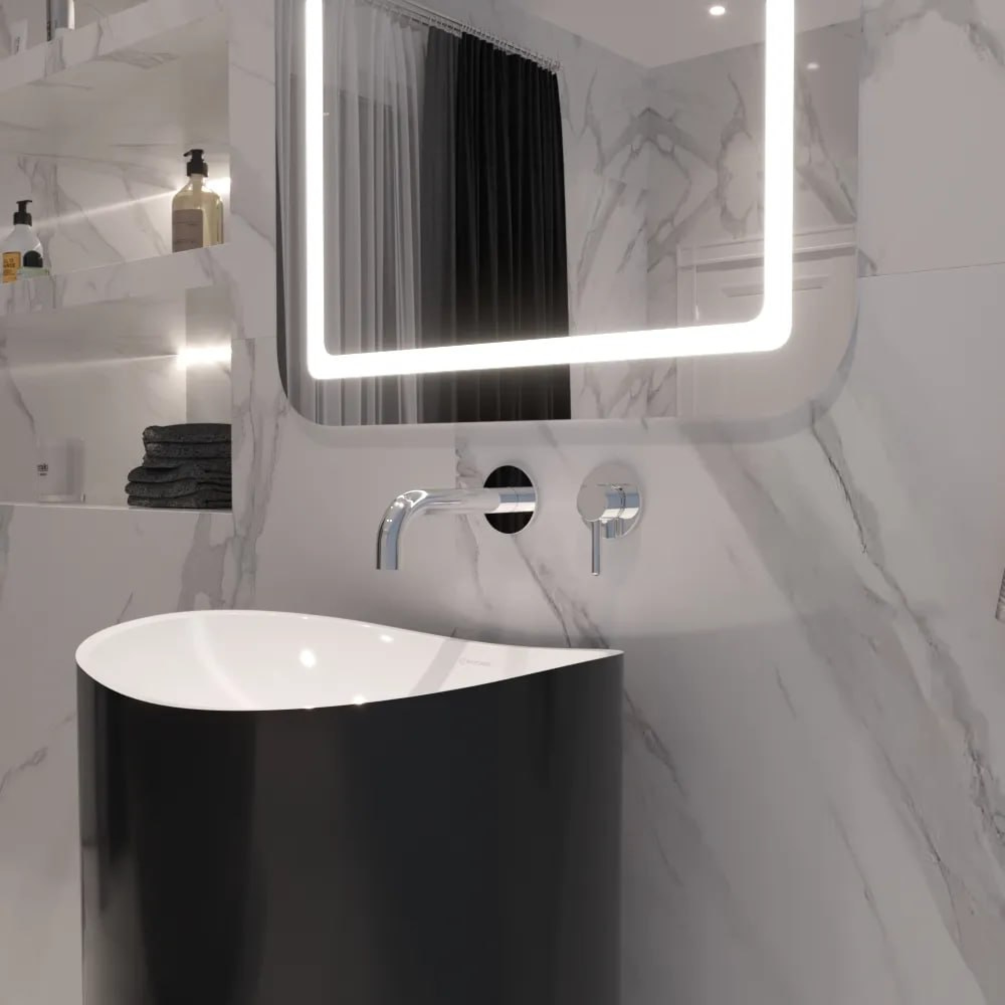 Смеситель Whitecross Y Y1216CR (хром) фото-3 Смеситель Whitecross Y Y1216CR (хром) фото-3