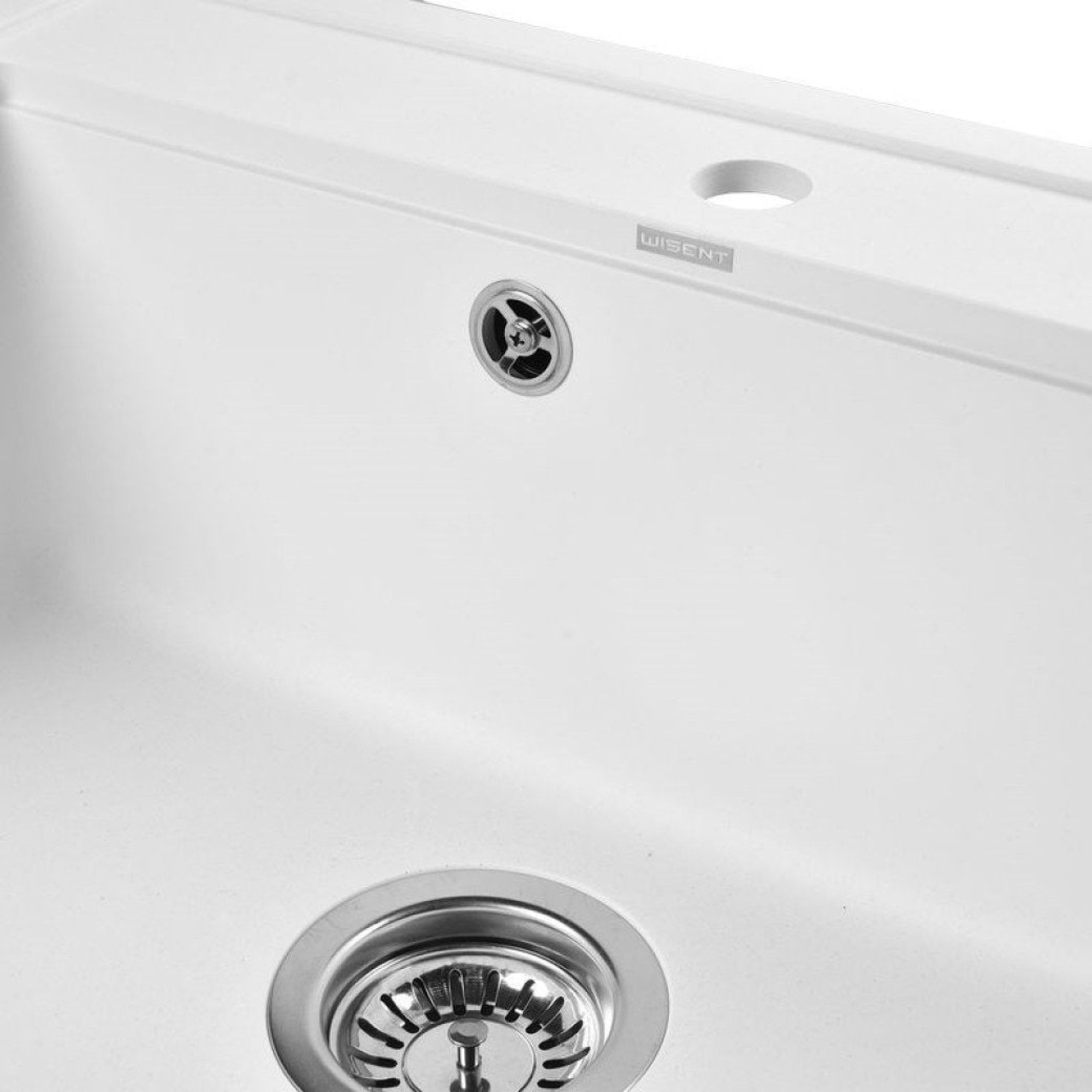 Кухонная мойка Wisent W600-28 (белый) фото-5 Кухонная мойка Wisent W600-28 (белый) фото-5