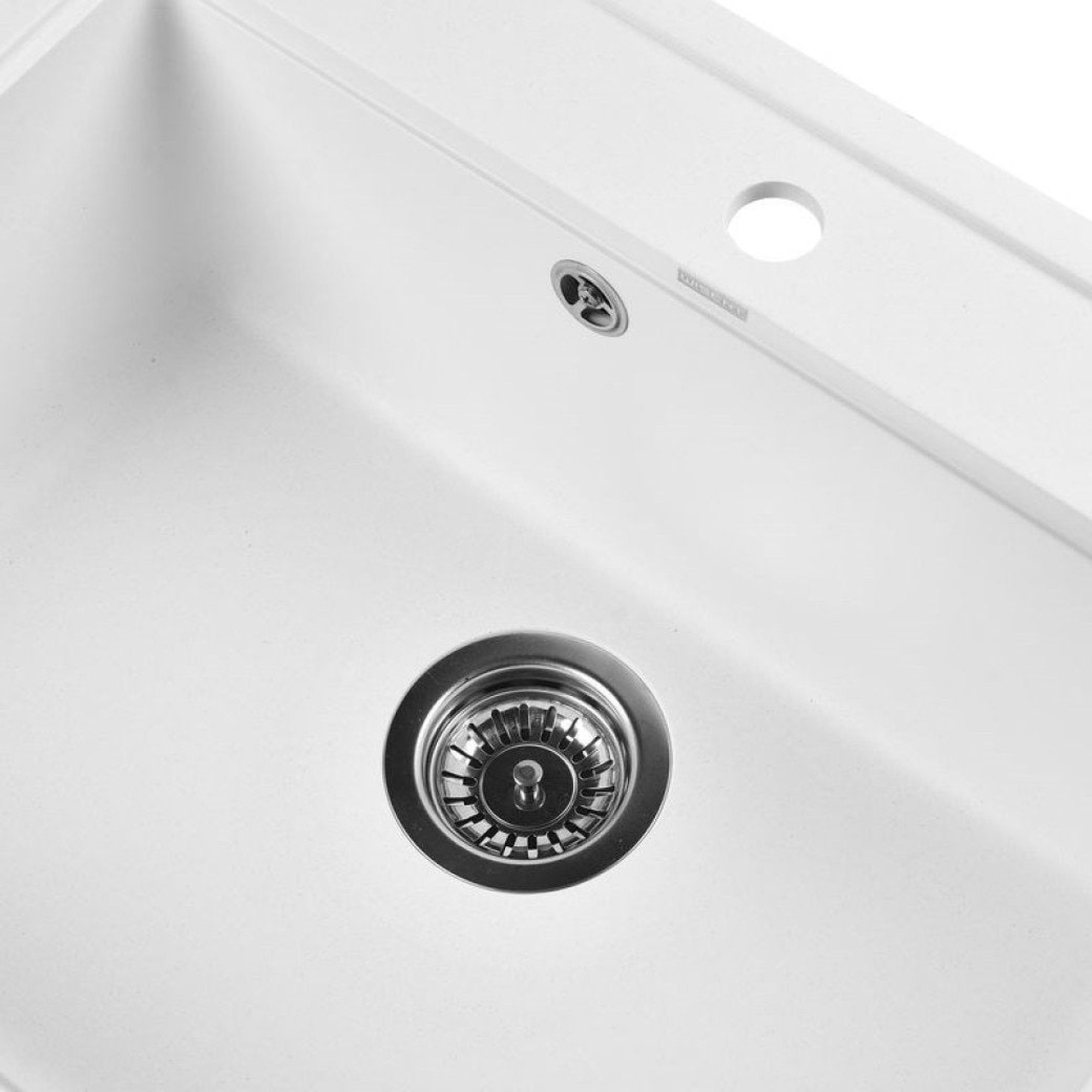 Кухонная мойка Wisent W600-28 (белый) фото-2 Кухонная мойка Wisent W600-28 (белый) фото-2