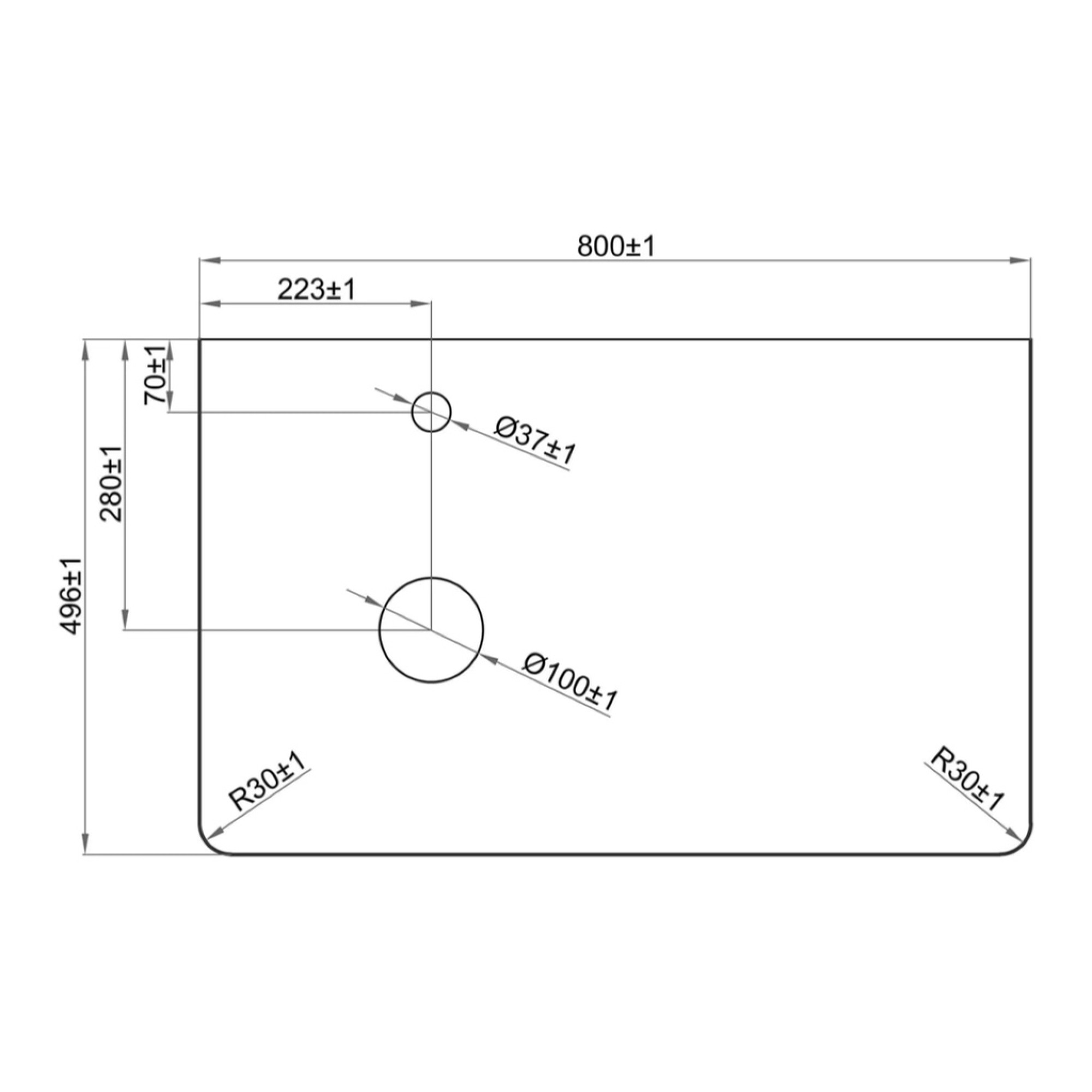 Мебель для ванных комнат Misty Столешница Роял 80 VS03-80 (черный) фото-2 Мебель для ванных комнат Misty Столешница Роял 80 VS03-80 (черный) фото-2