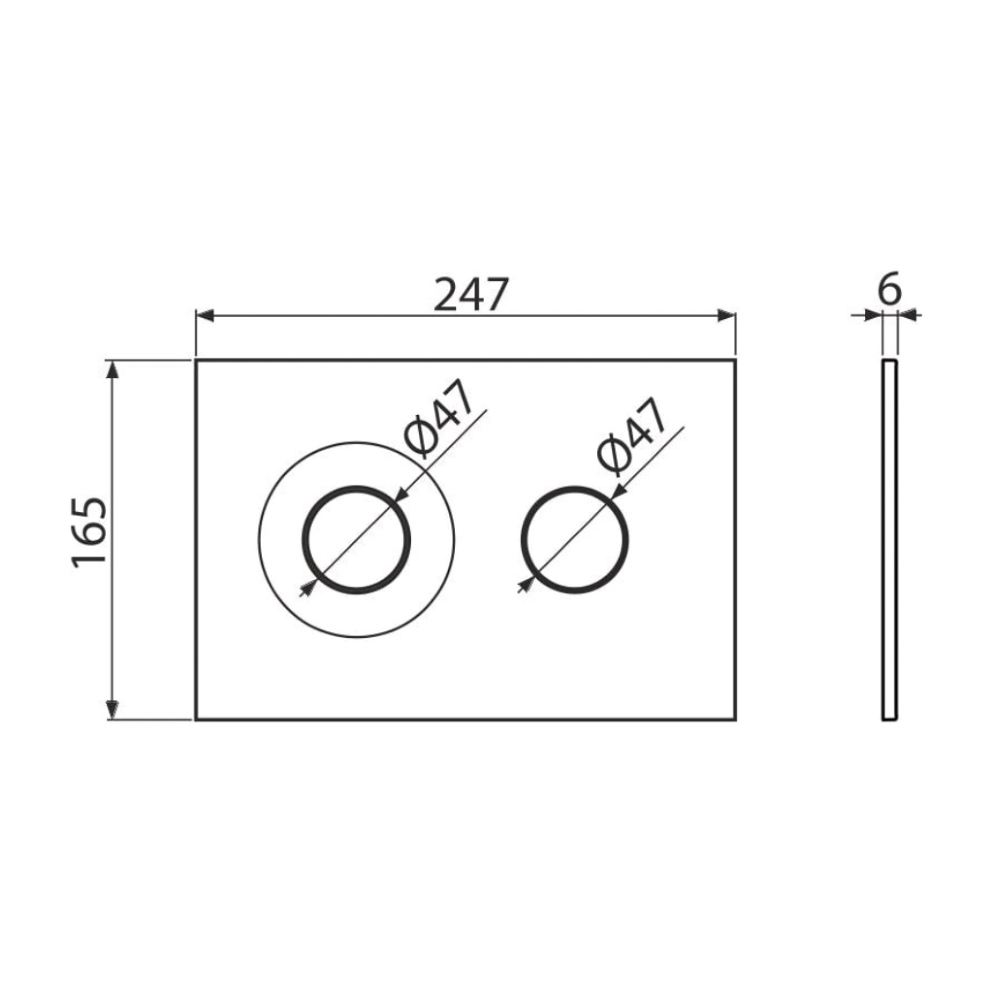 Панель смыва Alcaplast M1978 (черный-мат) фото-2 Панель смыва Alcaplast M1978 (черный-мат) фото-2